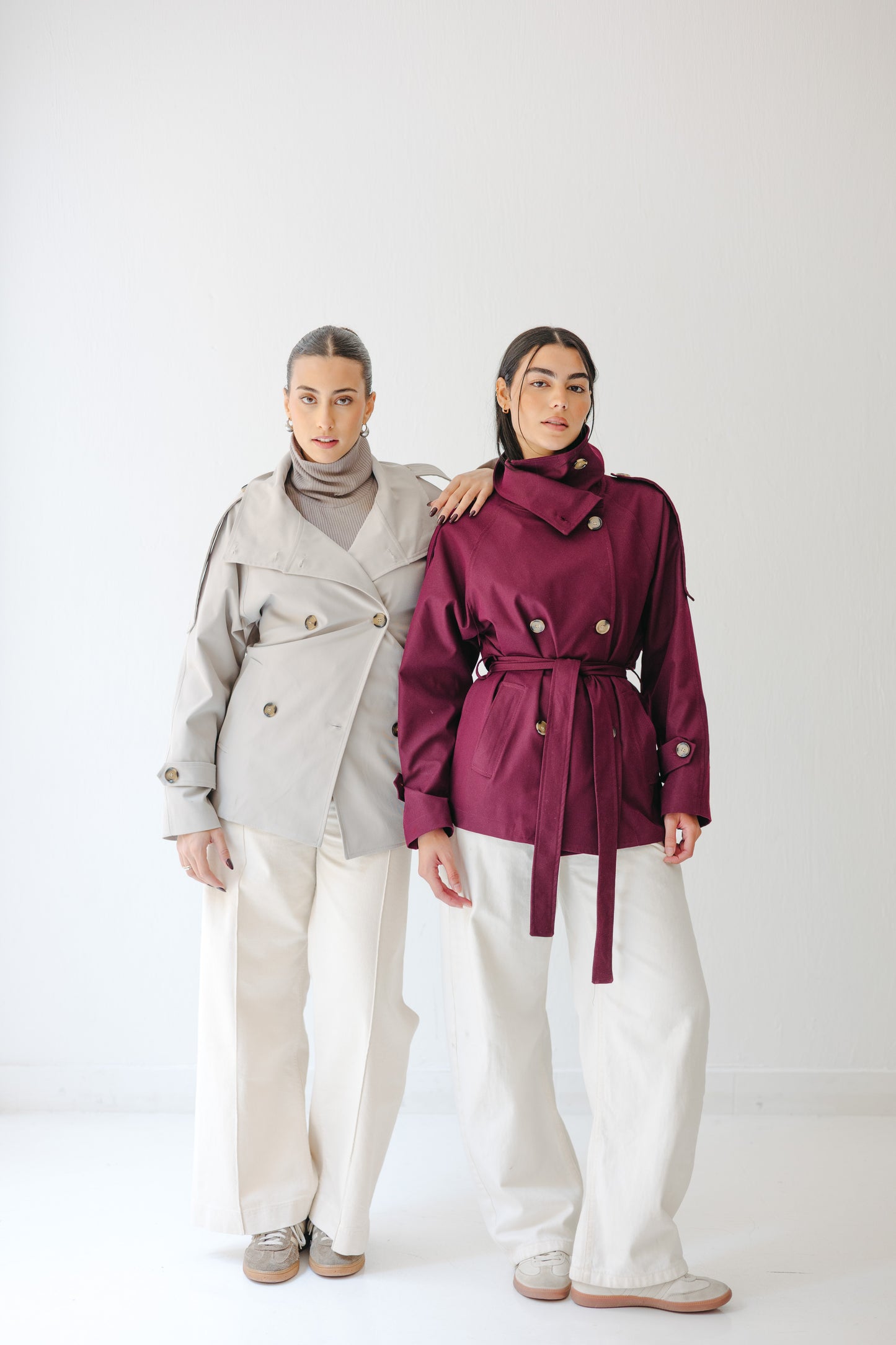 The Funnel Trench in Greige