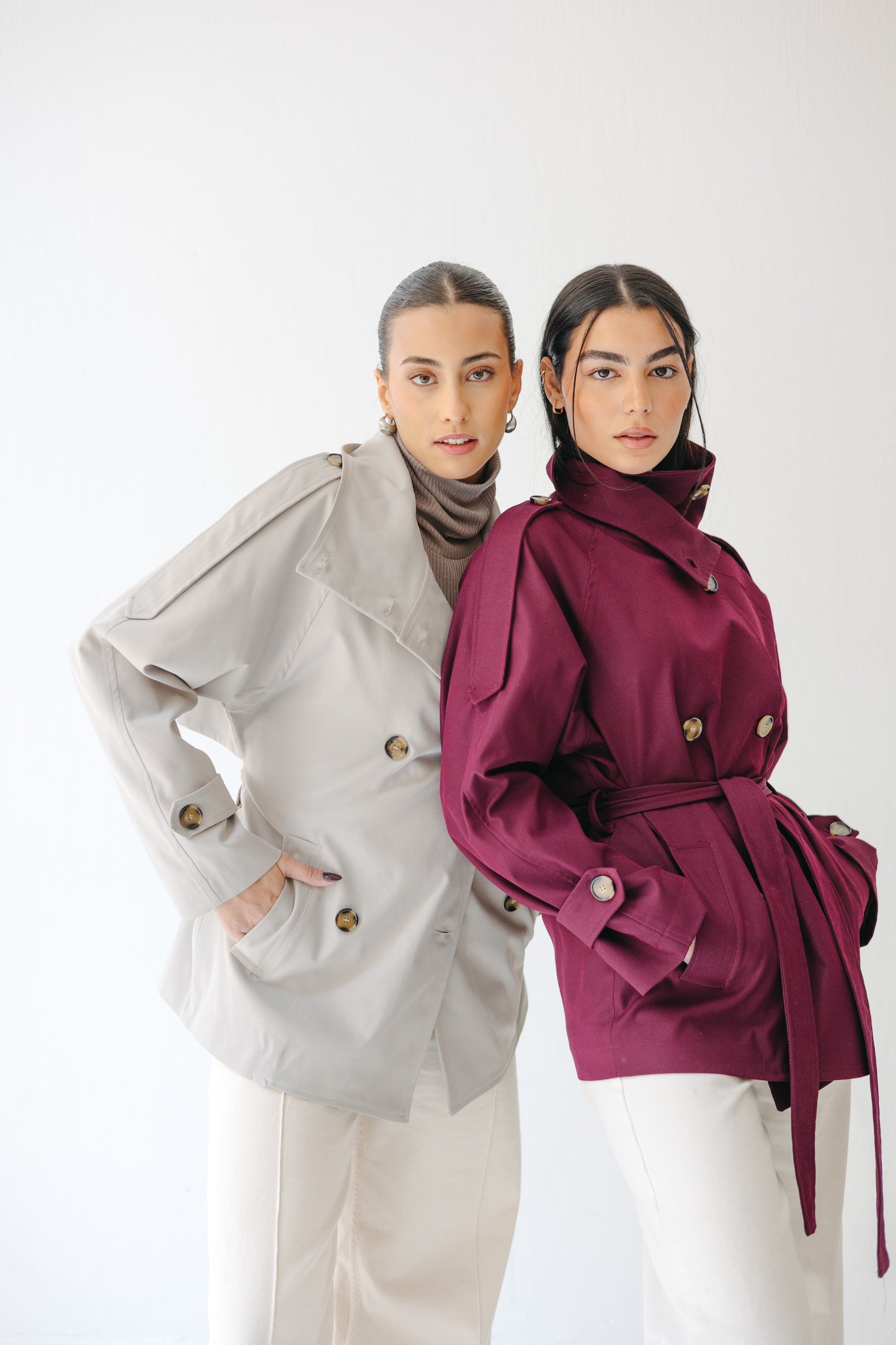 The Funnel Trench in Greige