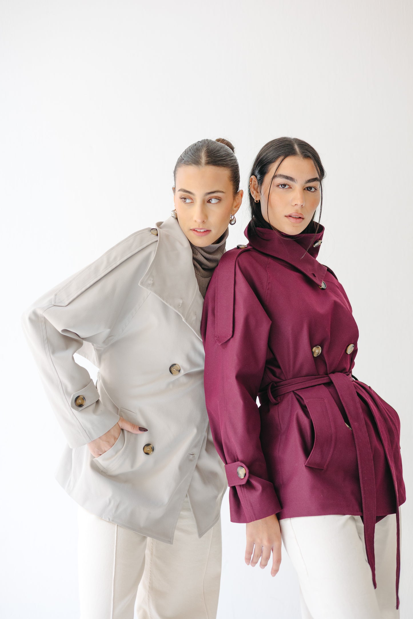 The Funnel Trench in Greige