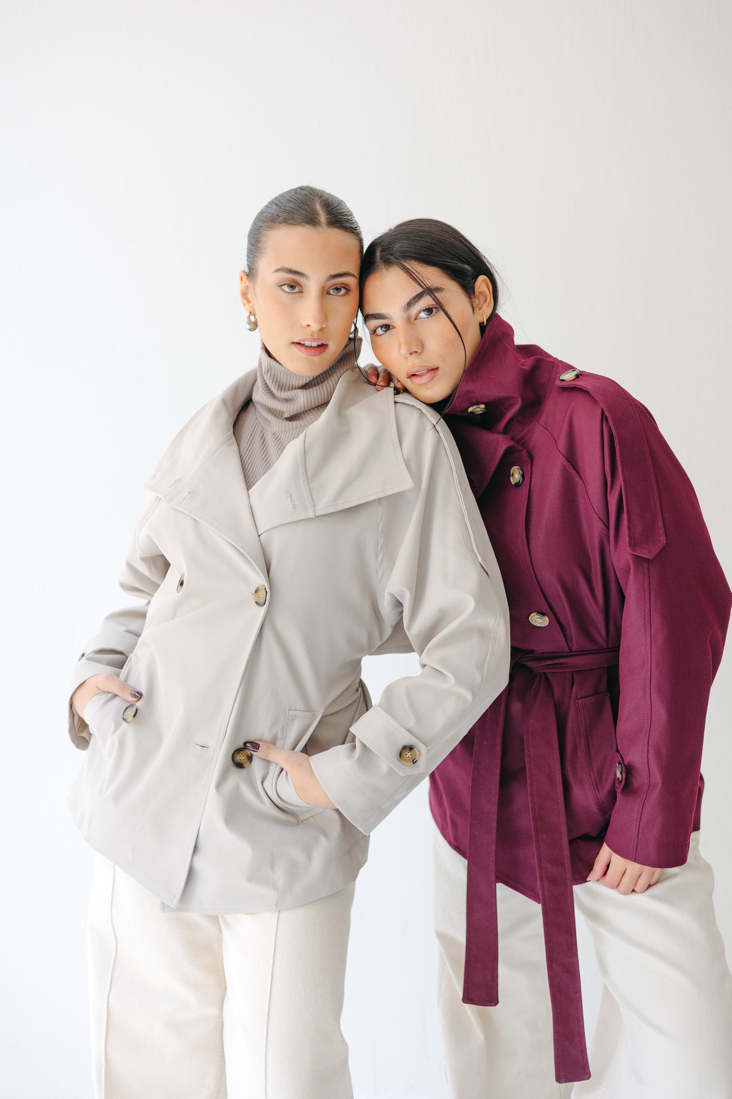 The Funnel Trench in Greige