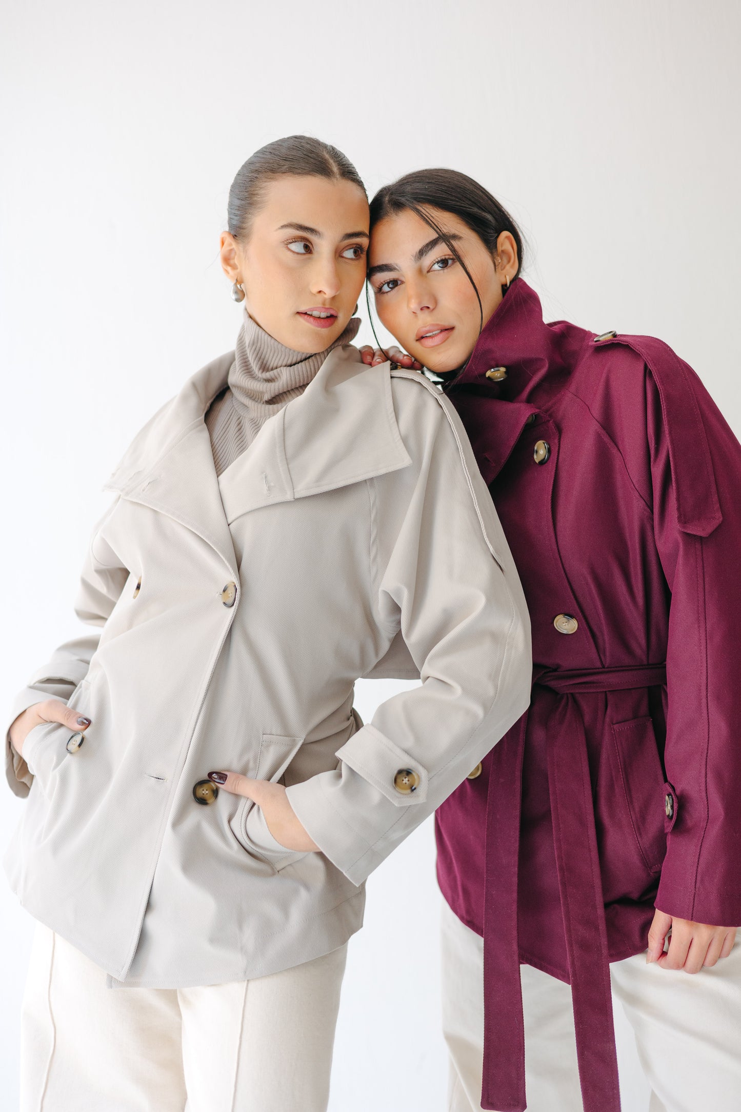 The Funnel Trench in Greige