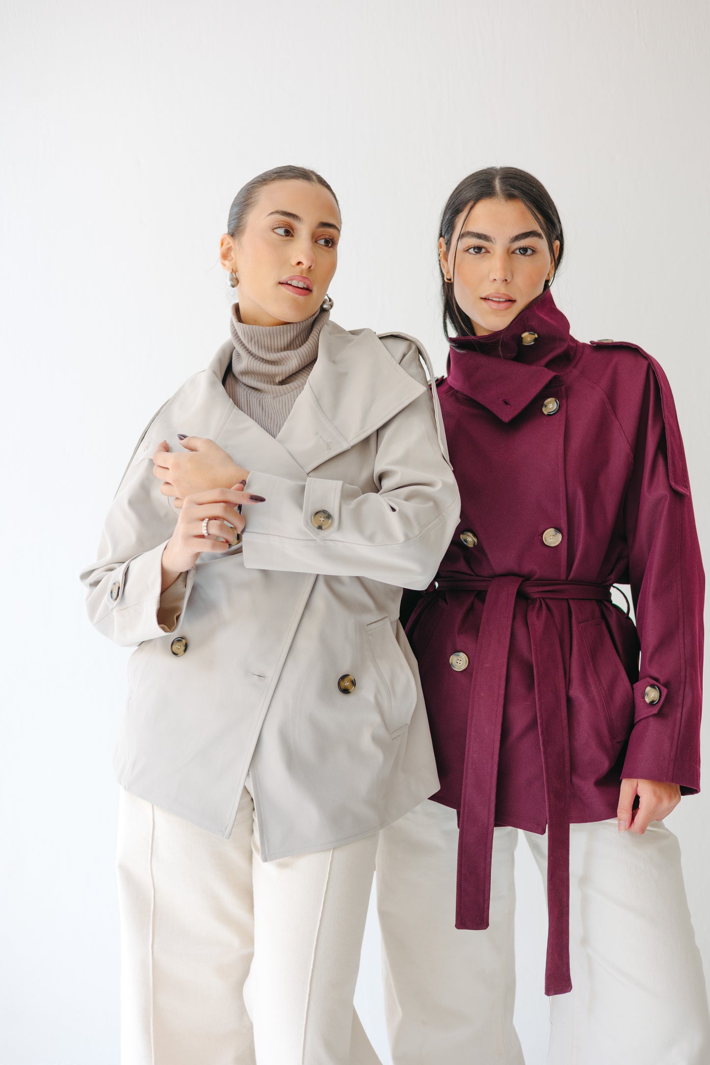 The Funnel Trench in Greige