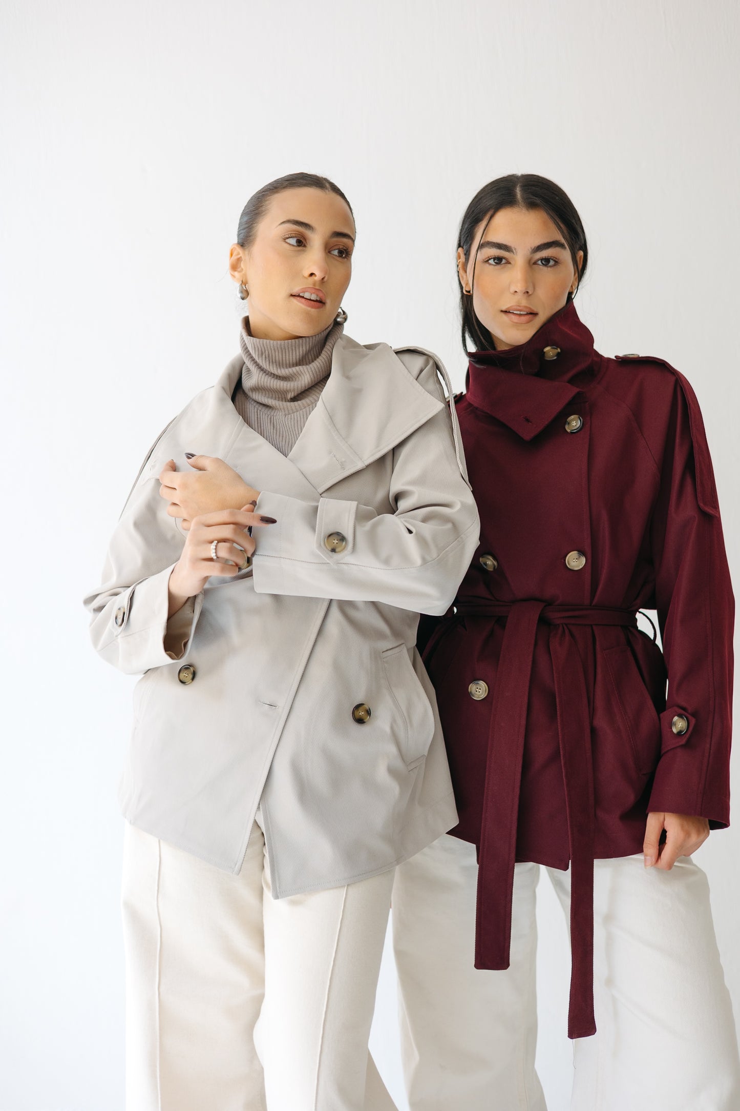 The Funnel Trench in Greige