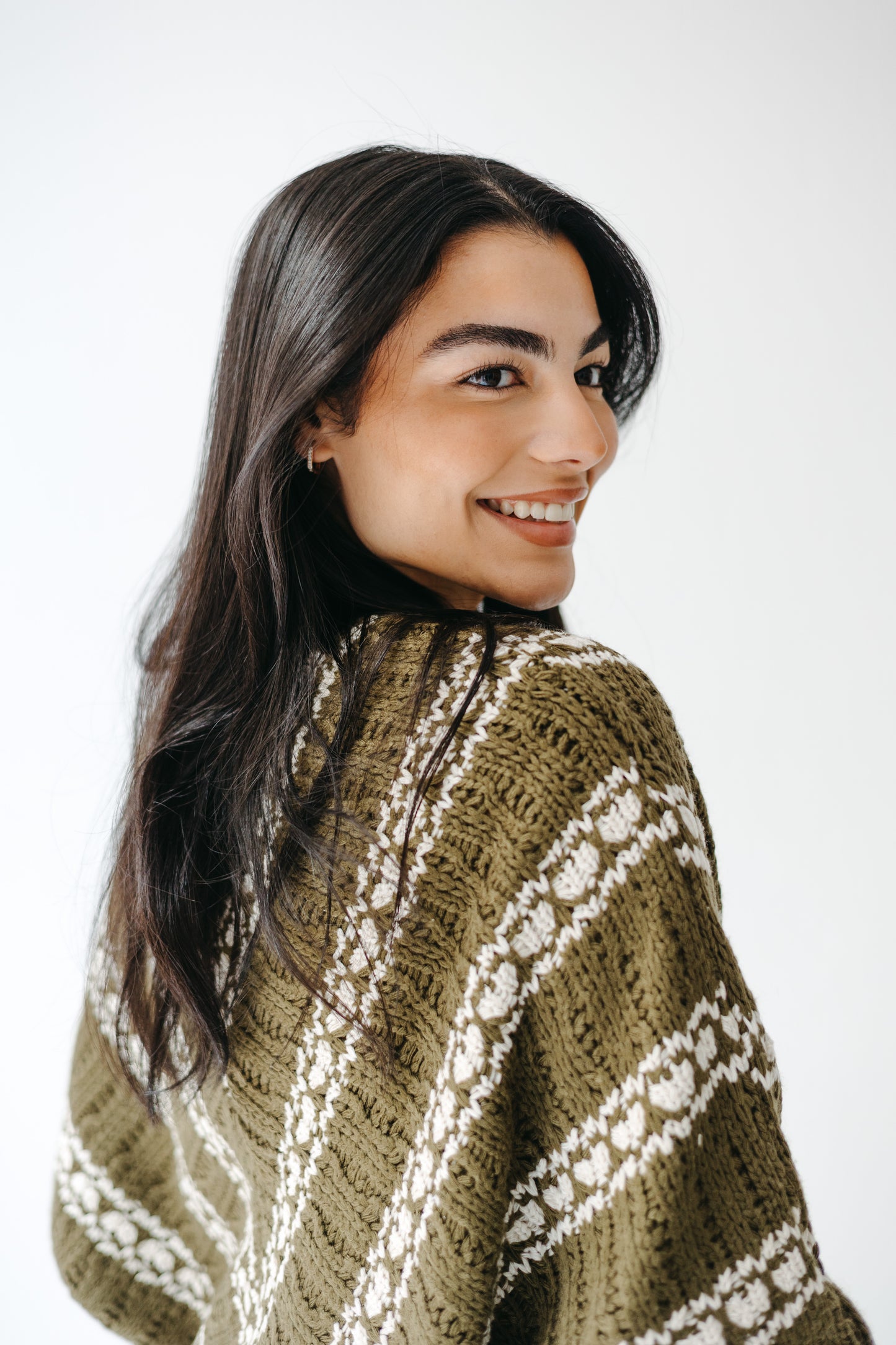 The Alpine Knit in Olive