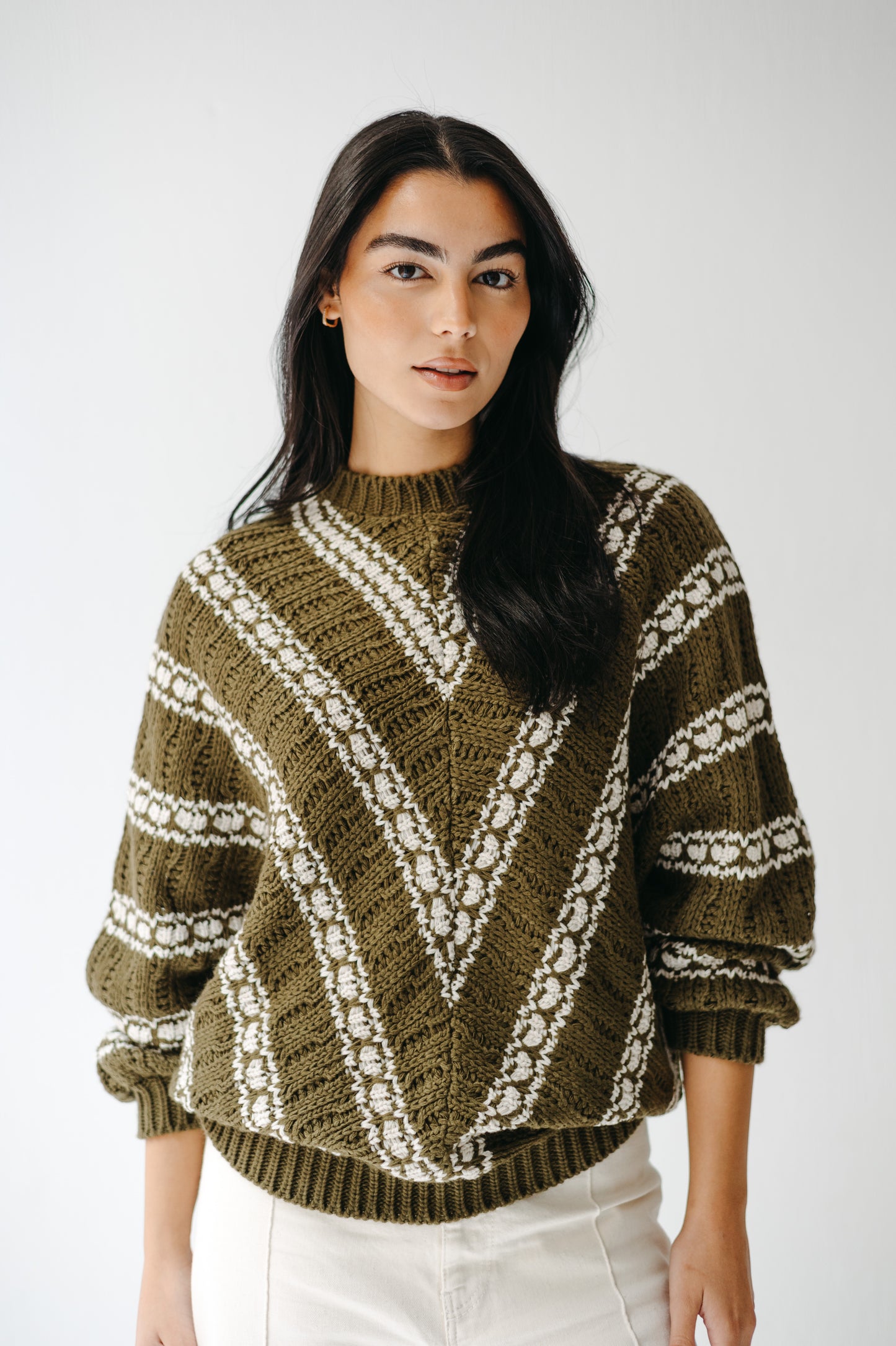 The Alpine Knit in Olive