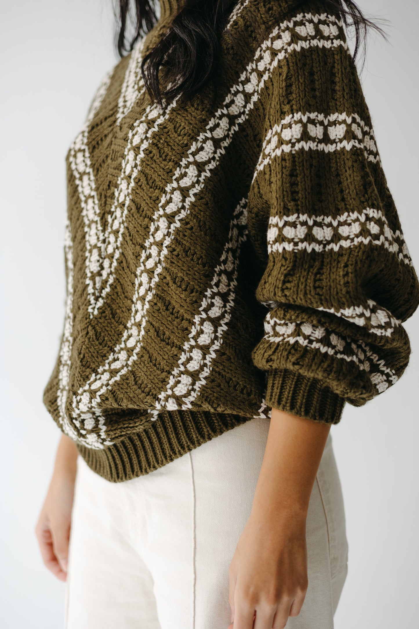 The Alpine Knit in Olive