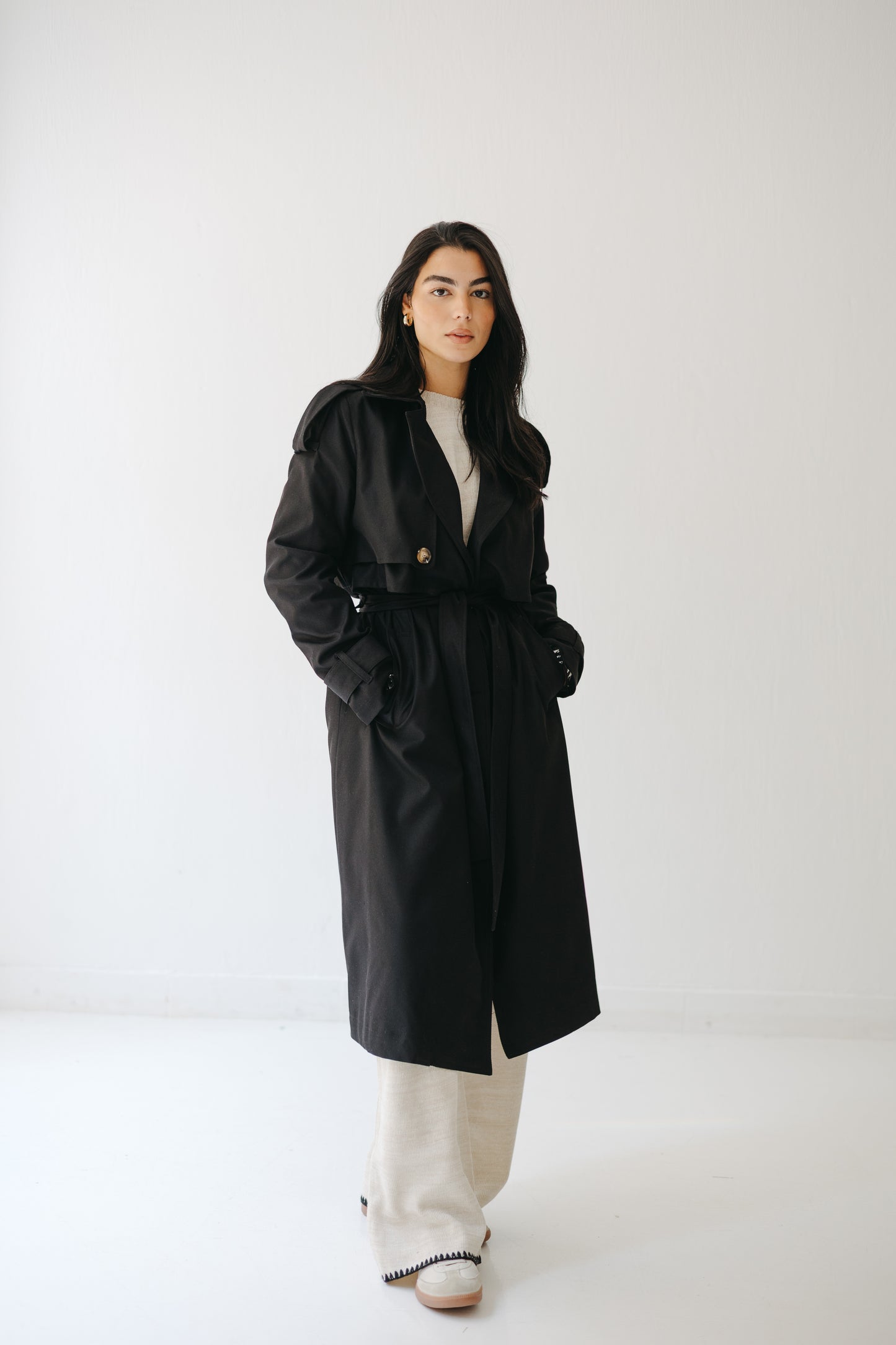 The Classic Edit Trench in Black