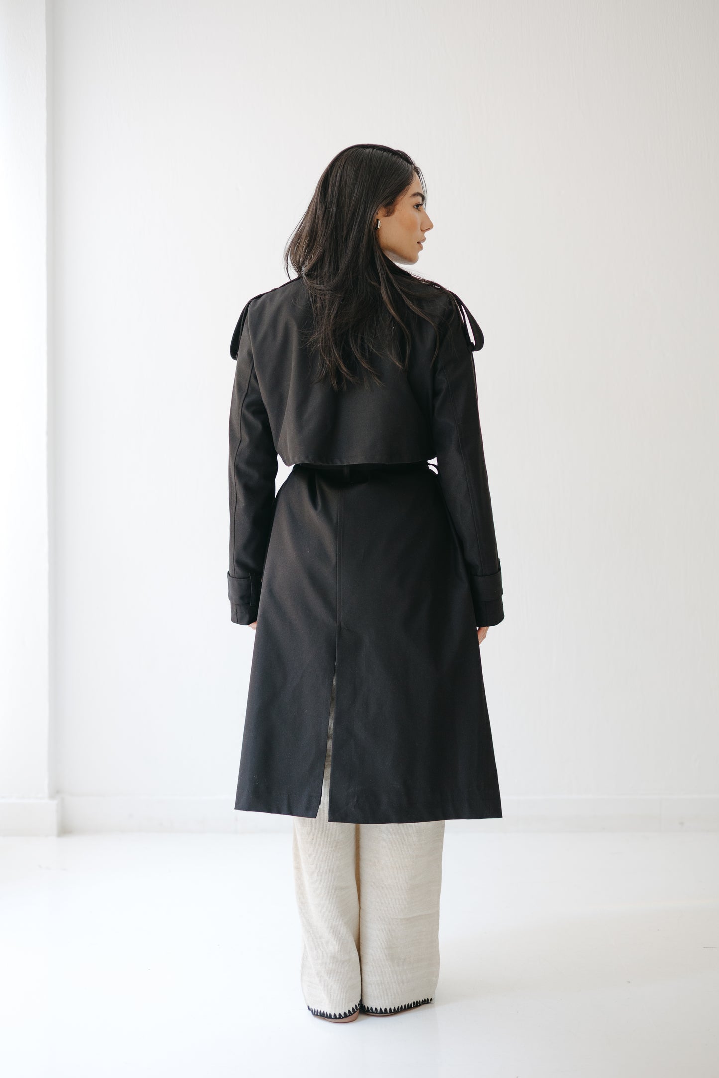 The Classic Edit Trench in Black