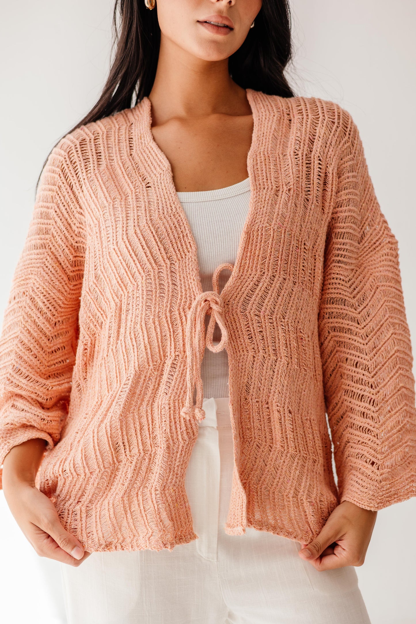 Havana cardigan in Apricot