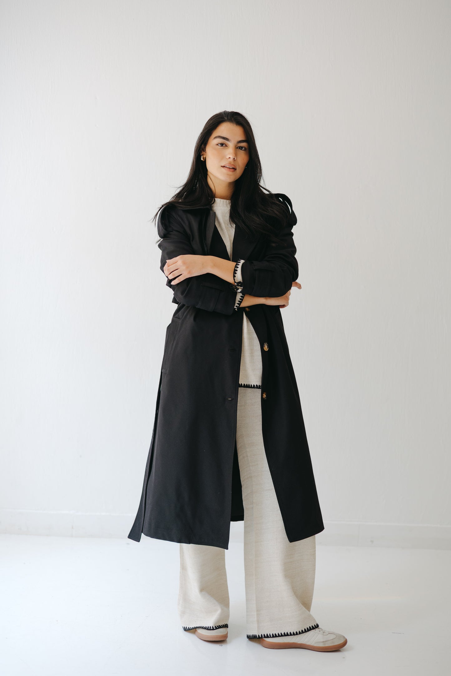 The Classic Edit Trench in Black