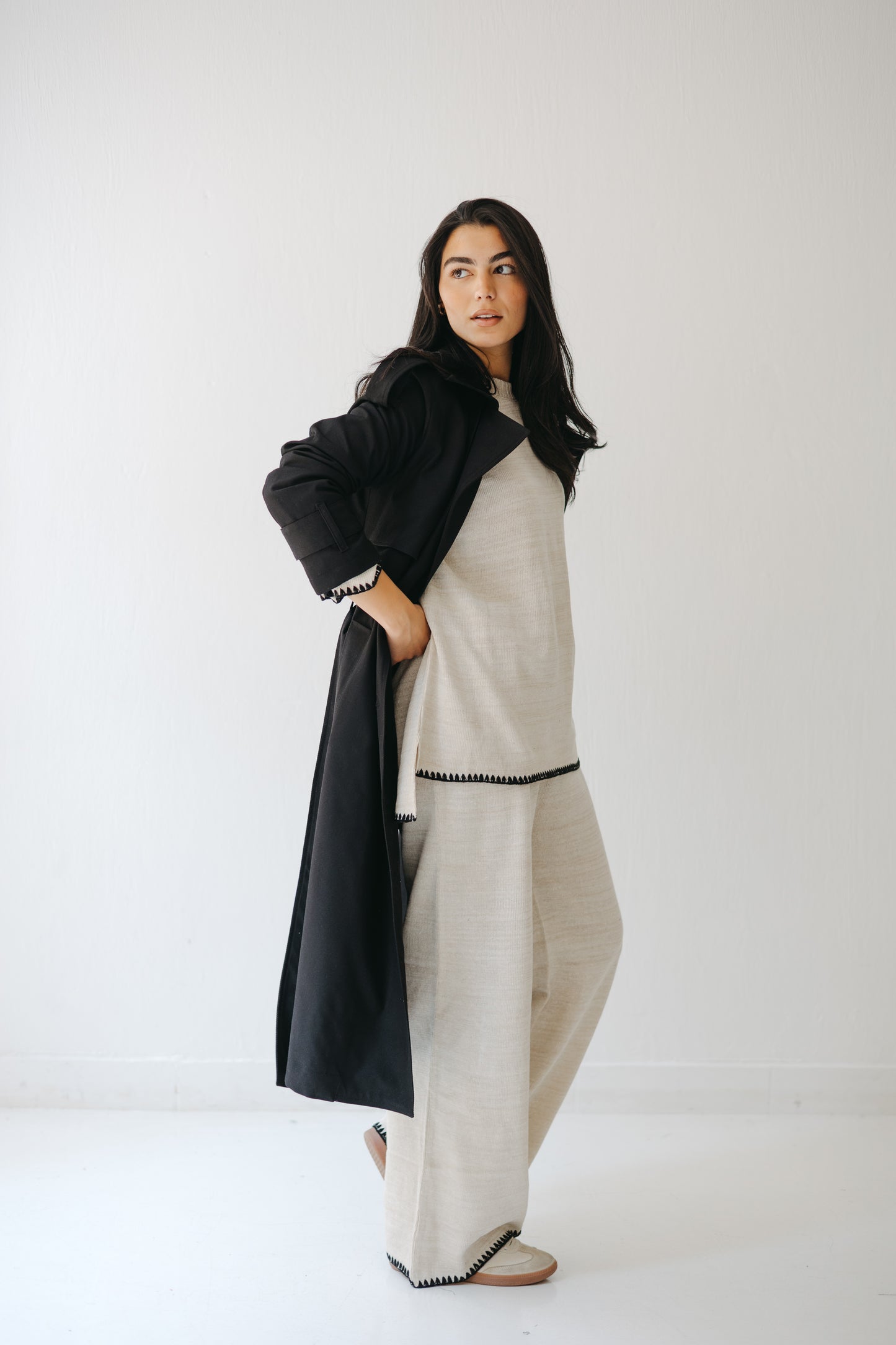 The Classic Edit Trench in Black