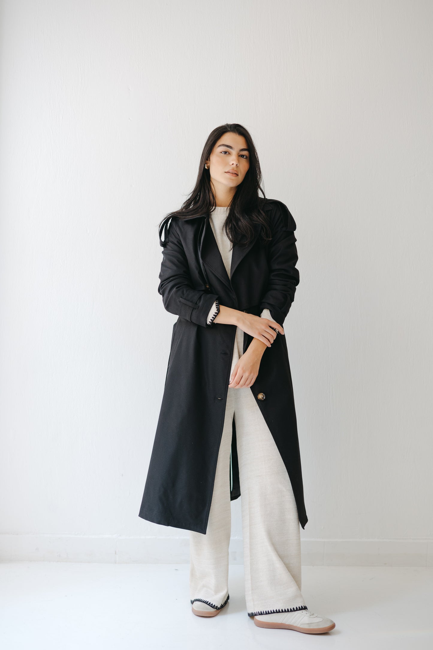 The Classic Edit Trench in Black
