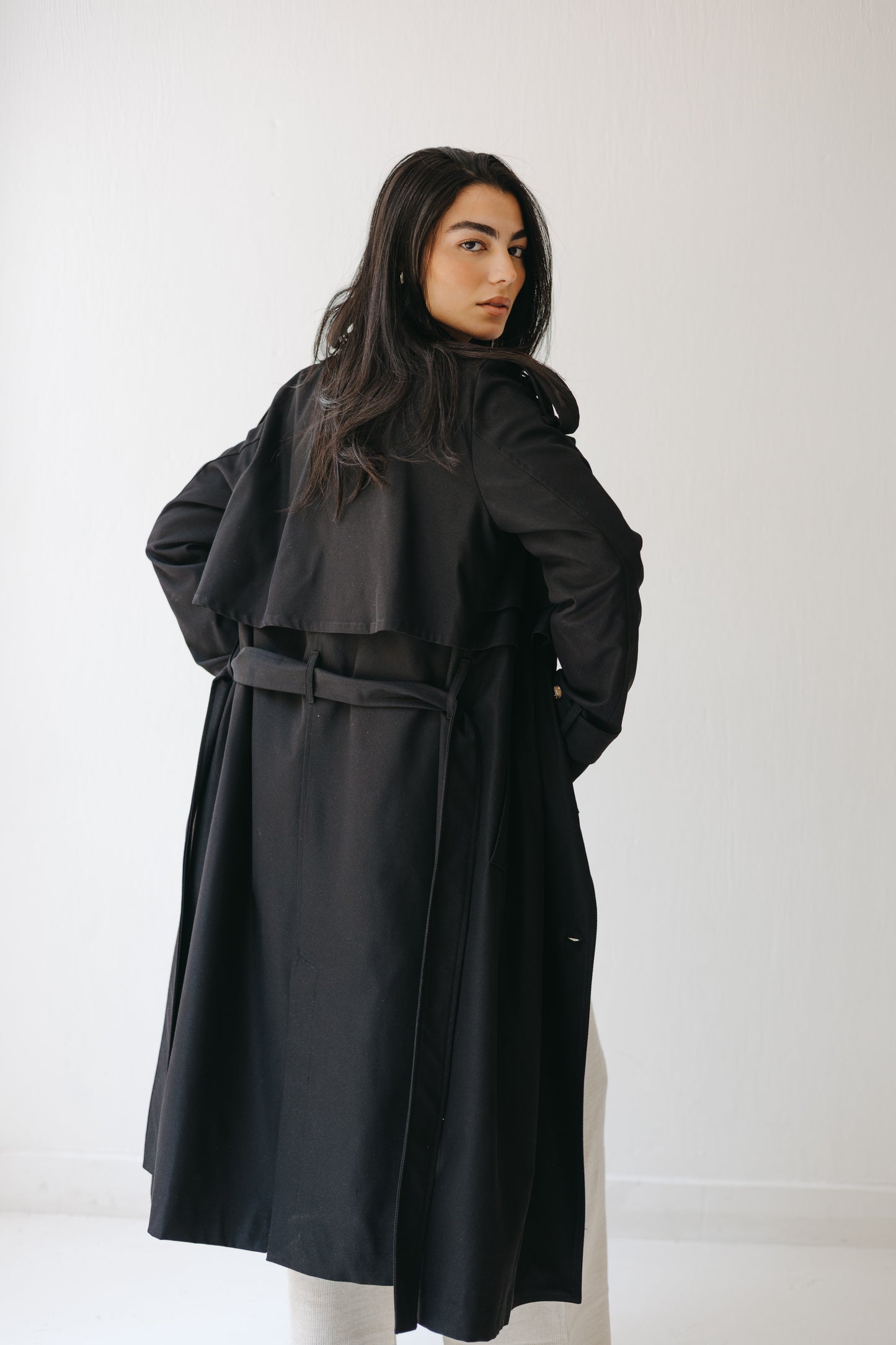 The Classic Edit Trench in Black