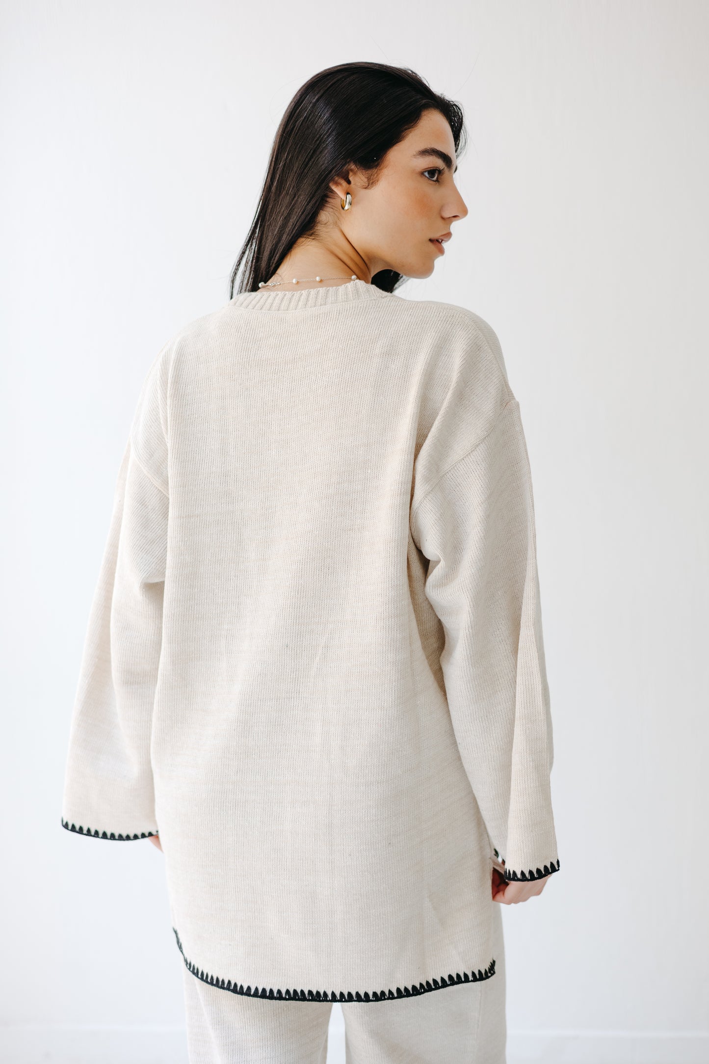 The Cozy Edge Set in Ivory