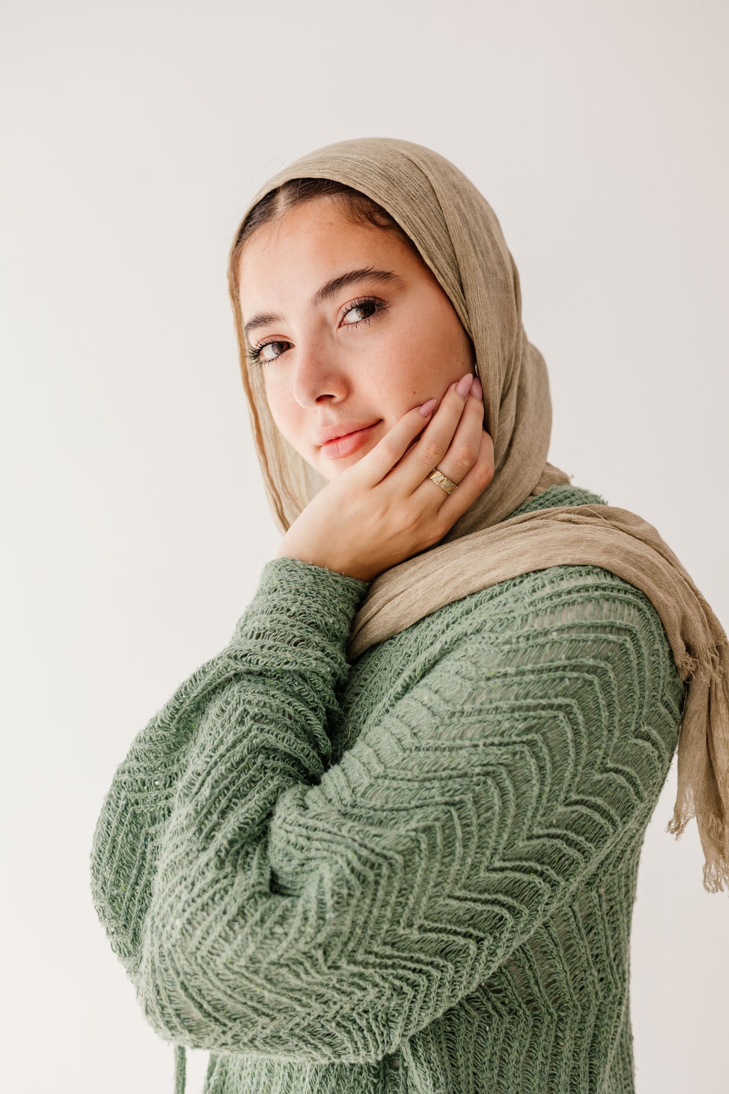 Havana cardigan in Mint