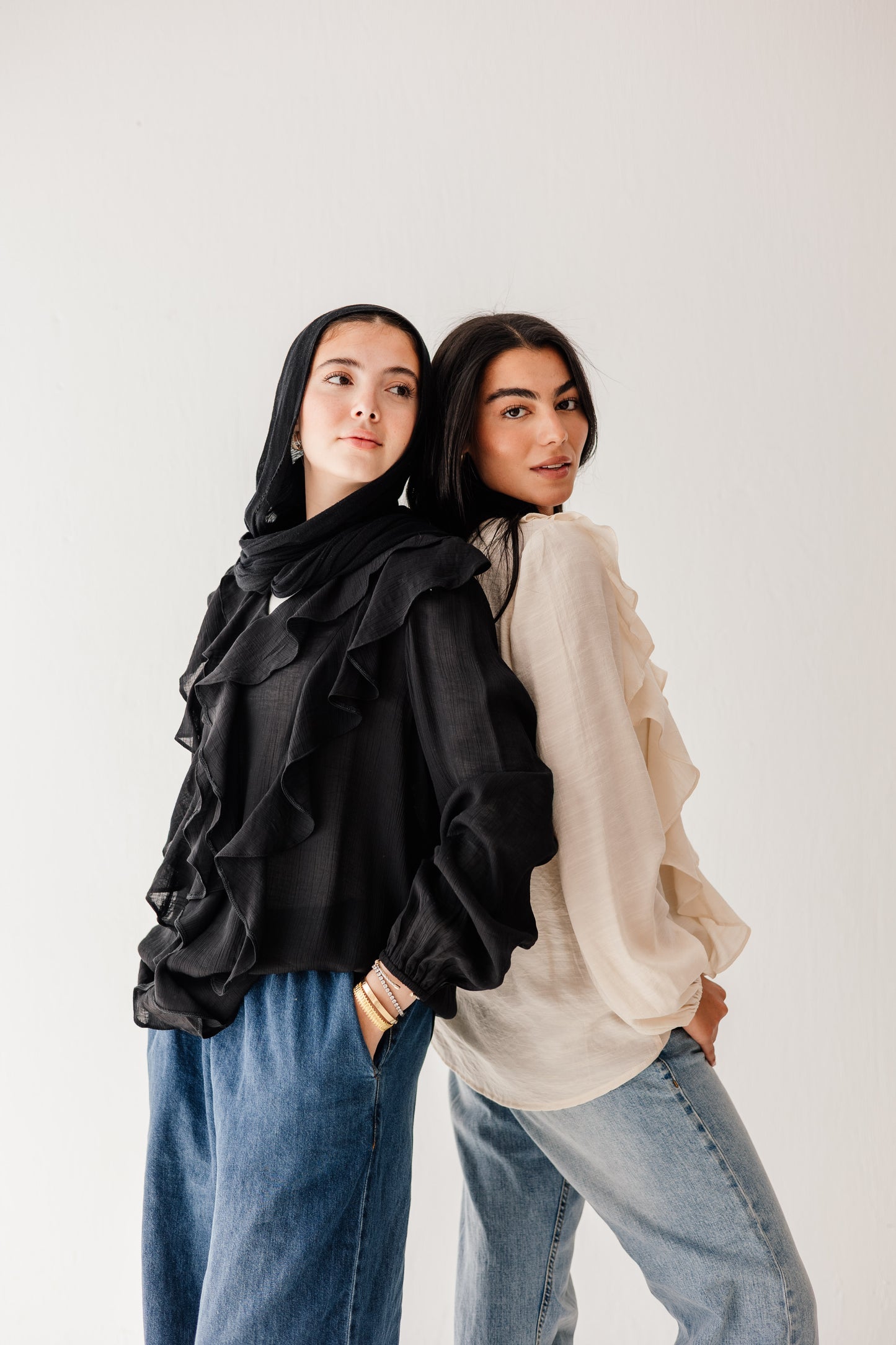 Riviera Blouse in beige