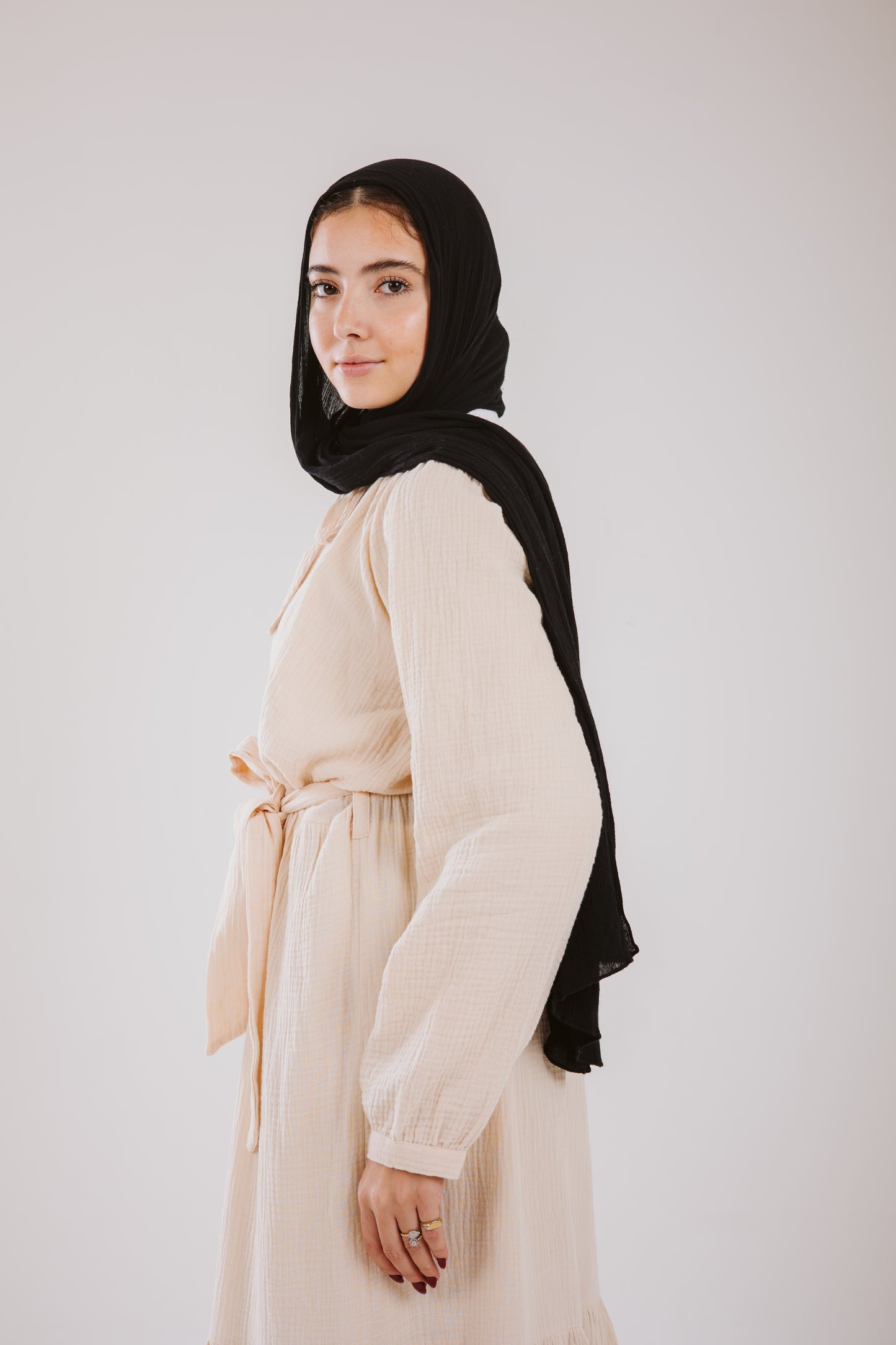 Maya Dress in Vanilla