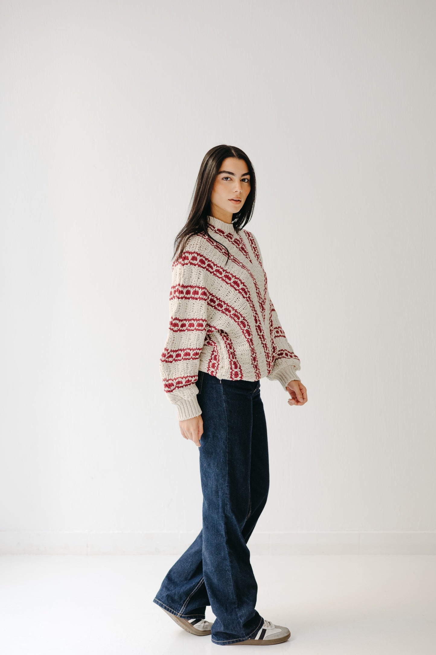 The Alpine Knit in Berry