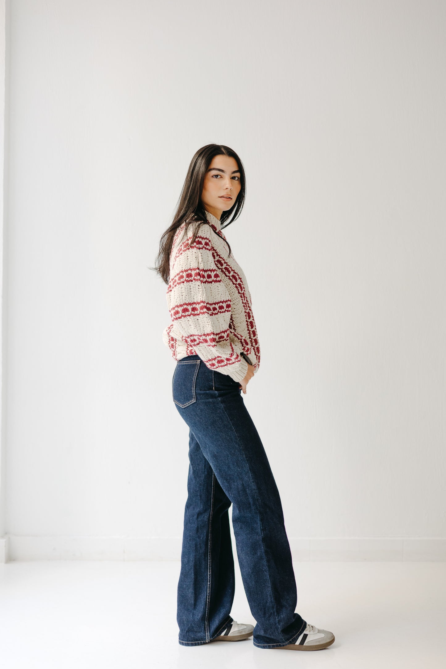 The Alpine Knit in Berry