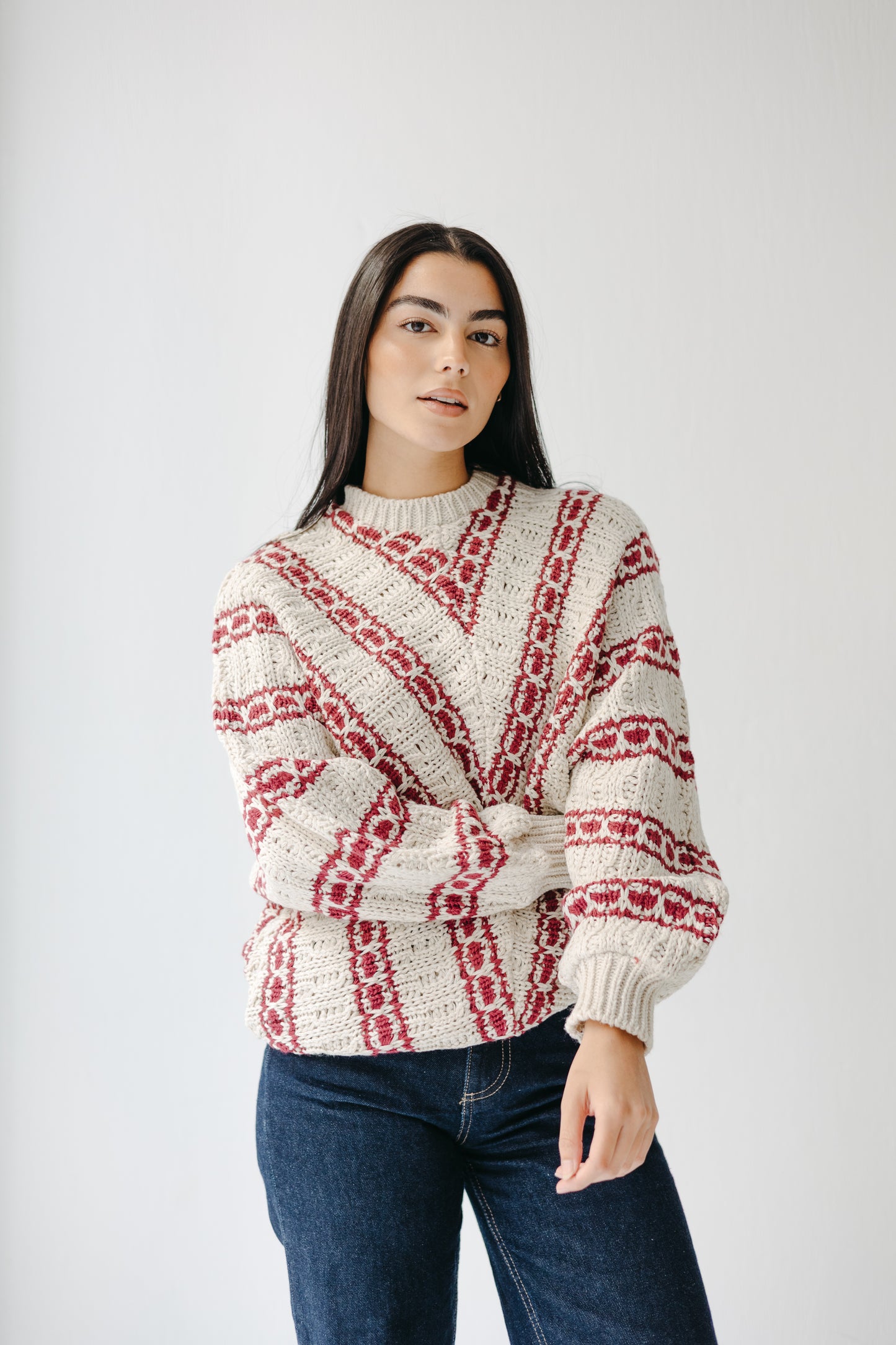 The Alpine Knit in Berry