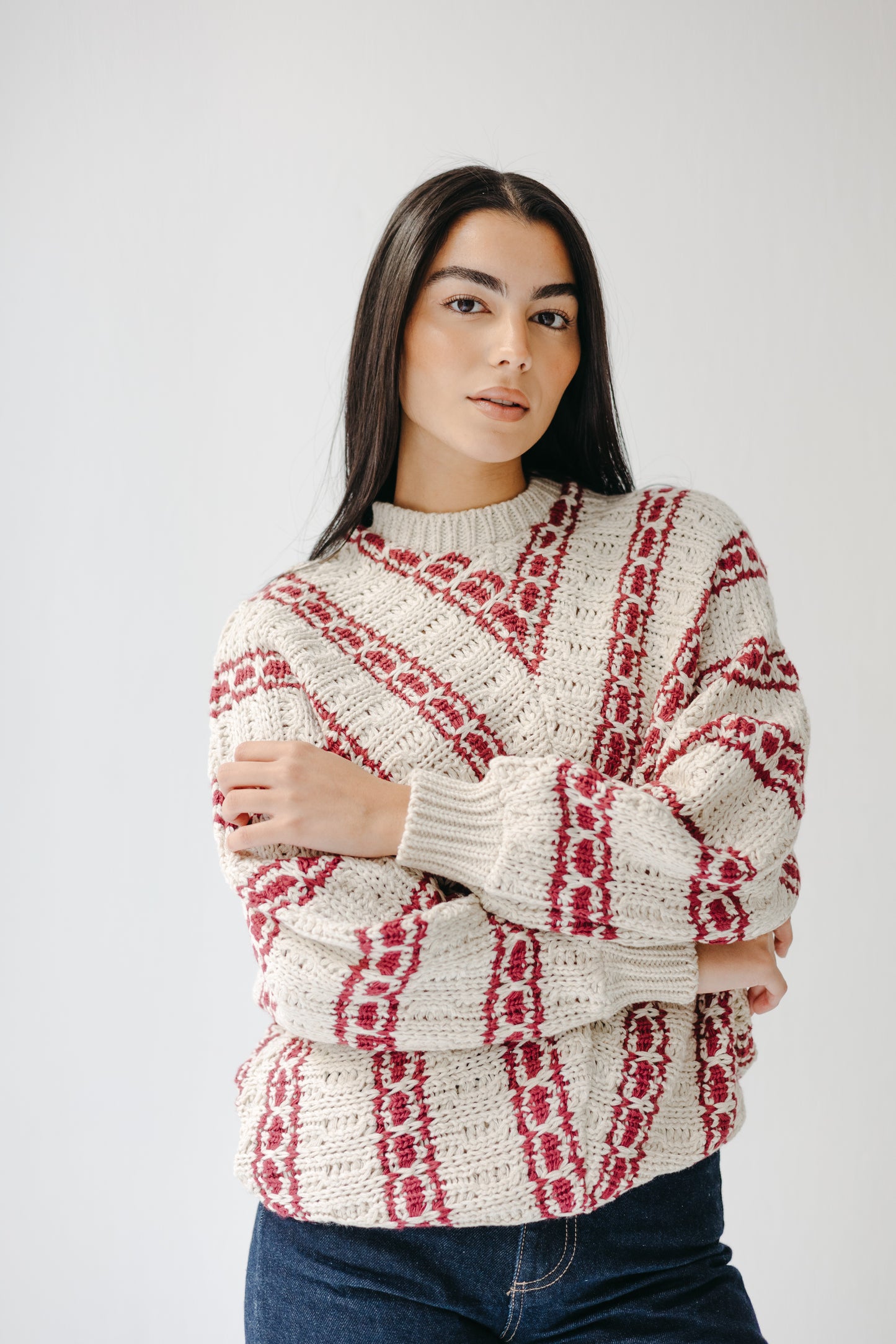 The Alpine Knit in Berry