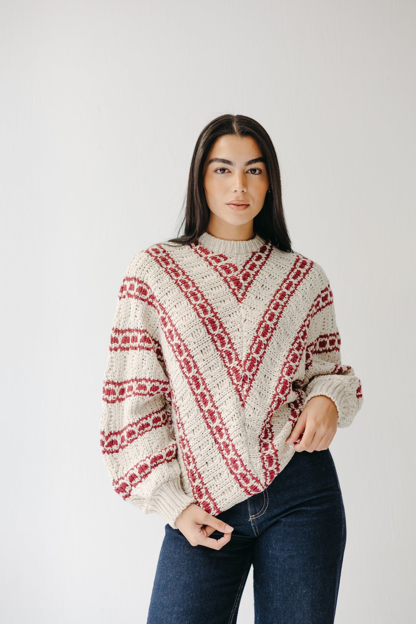 The Alpine Knit in Berry