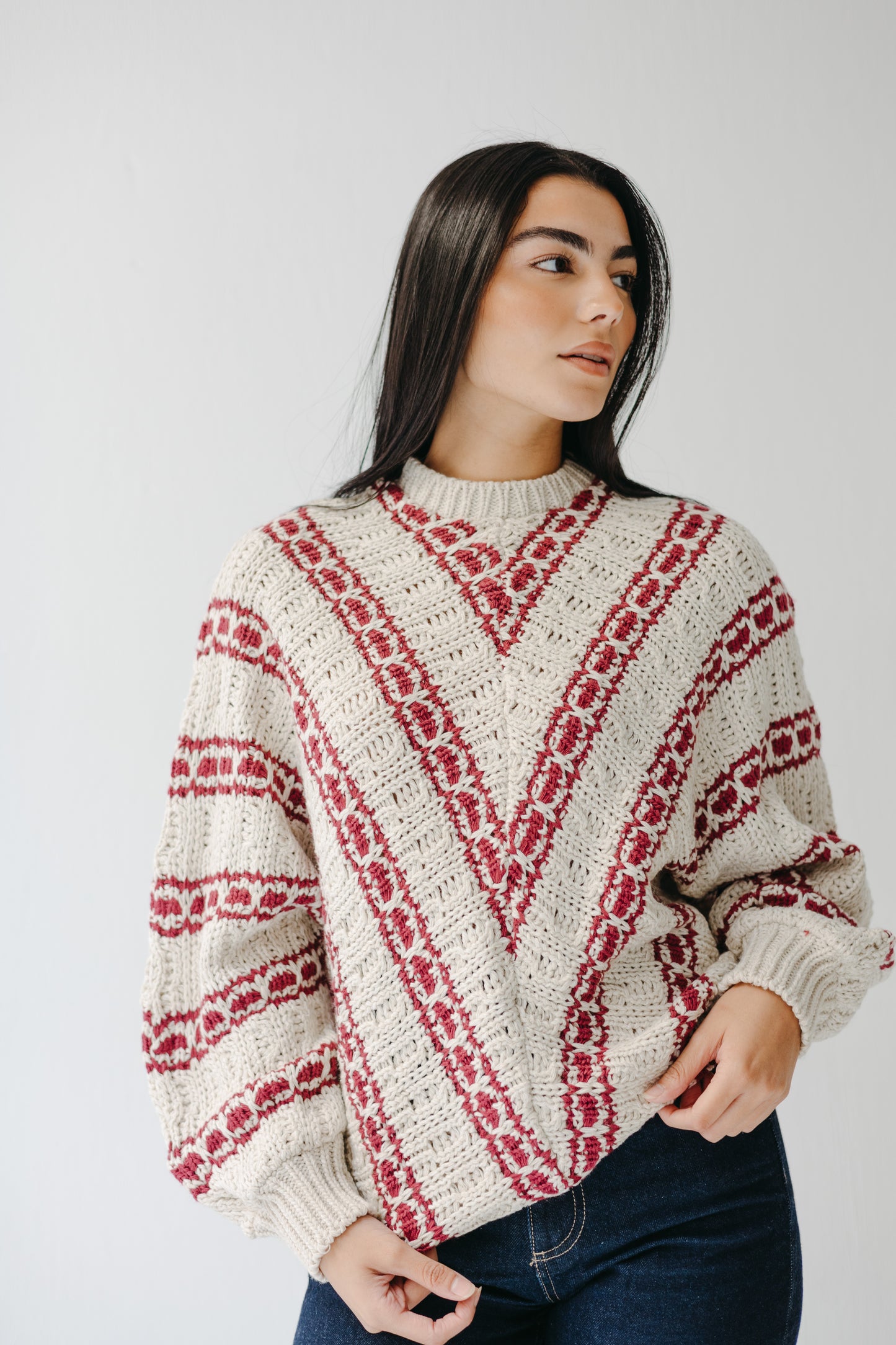 The Alpine Knit in Berry