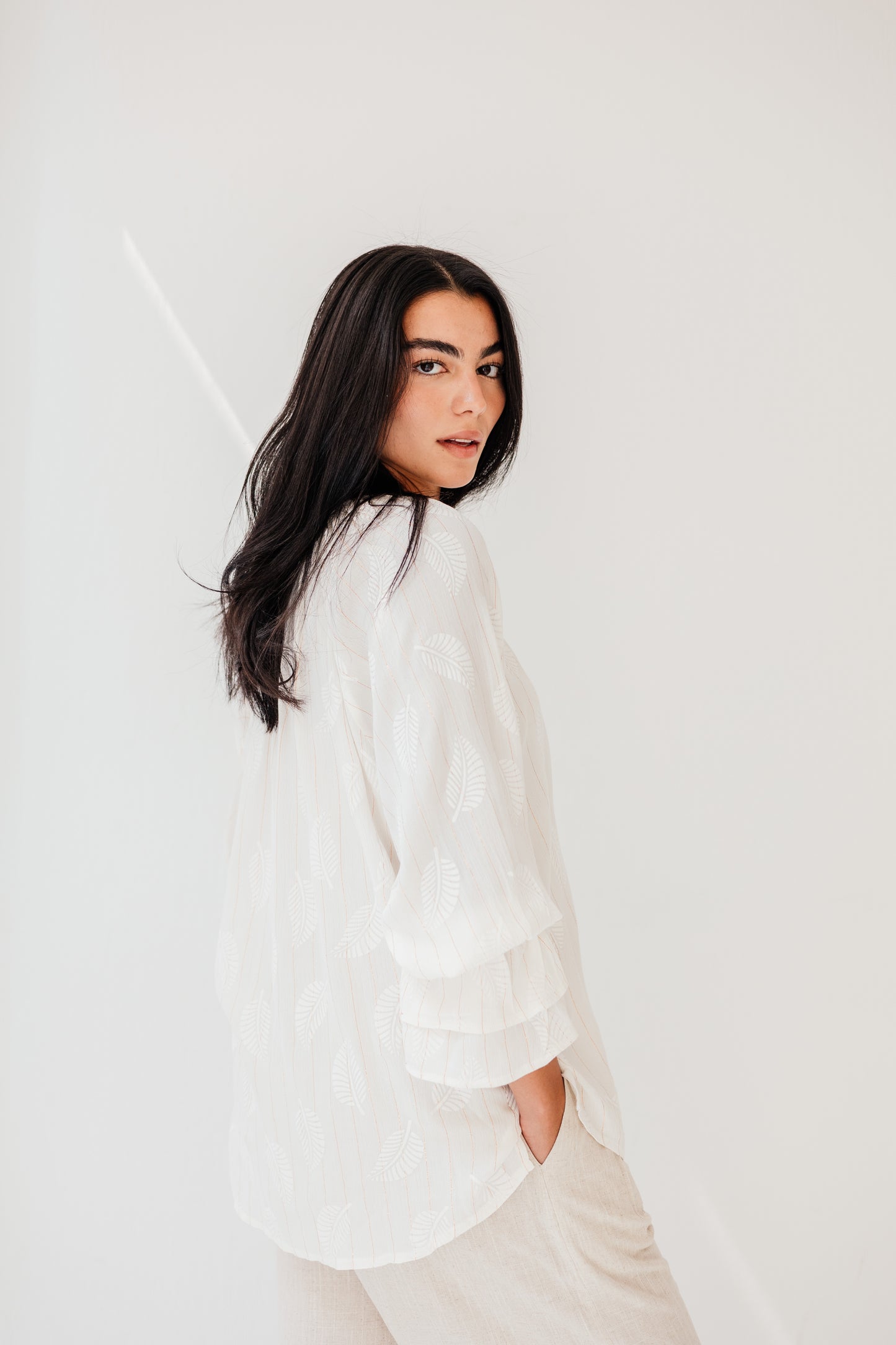 Mist leaf Blouse