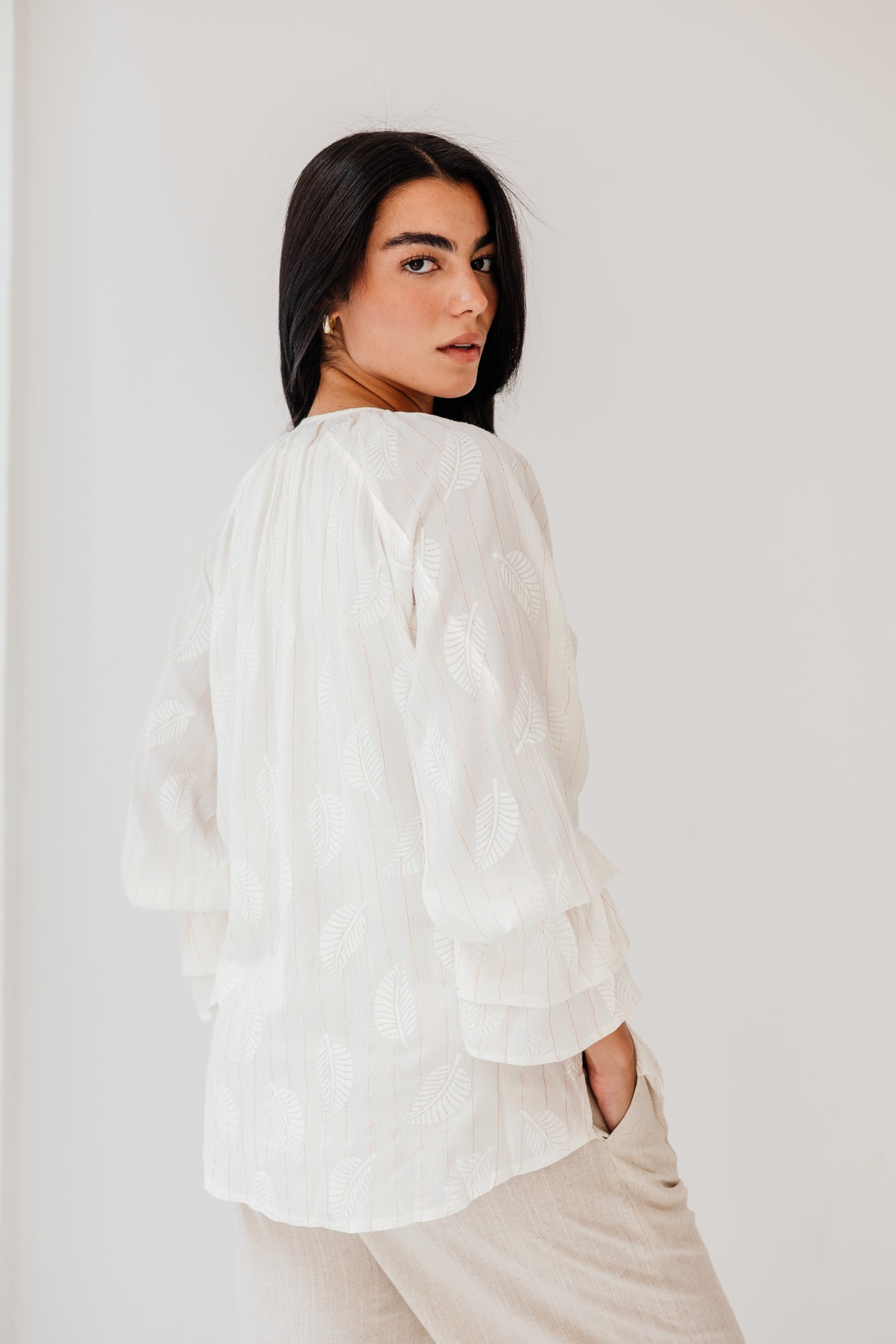 Mist leaf Blouse