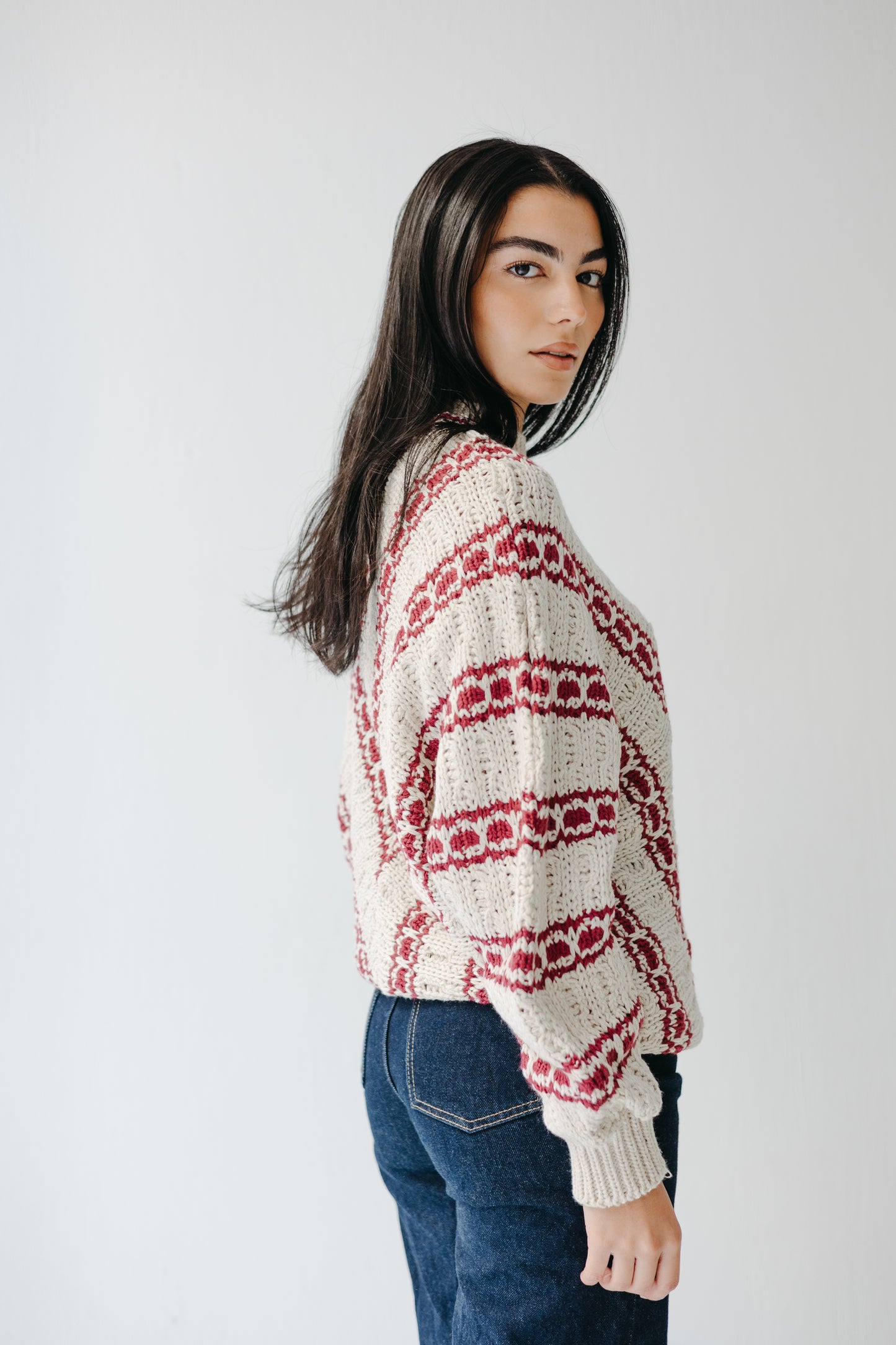 The Alpine Knit in Berry