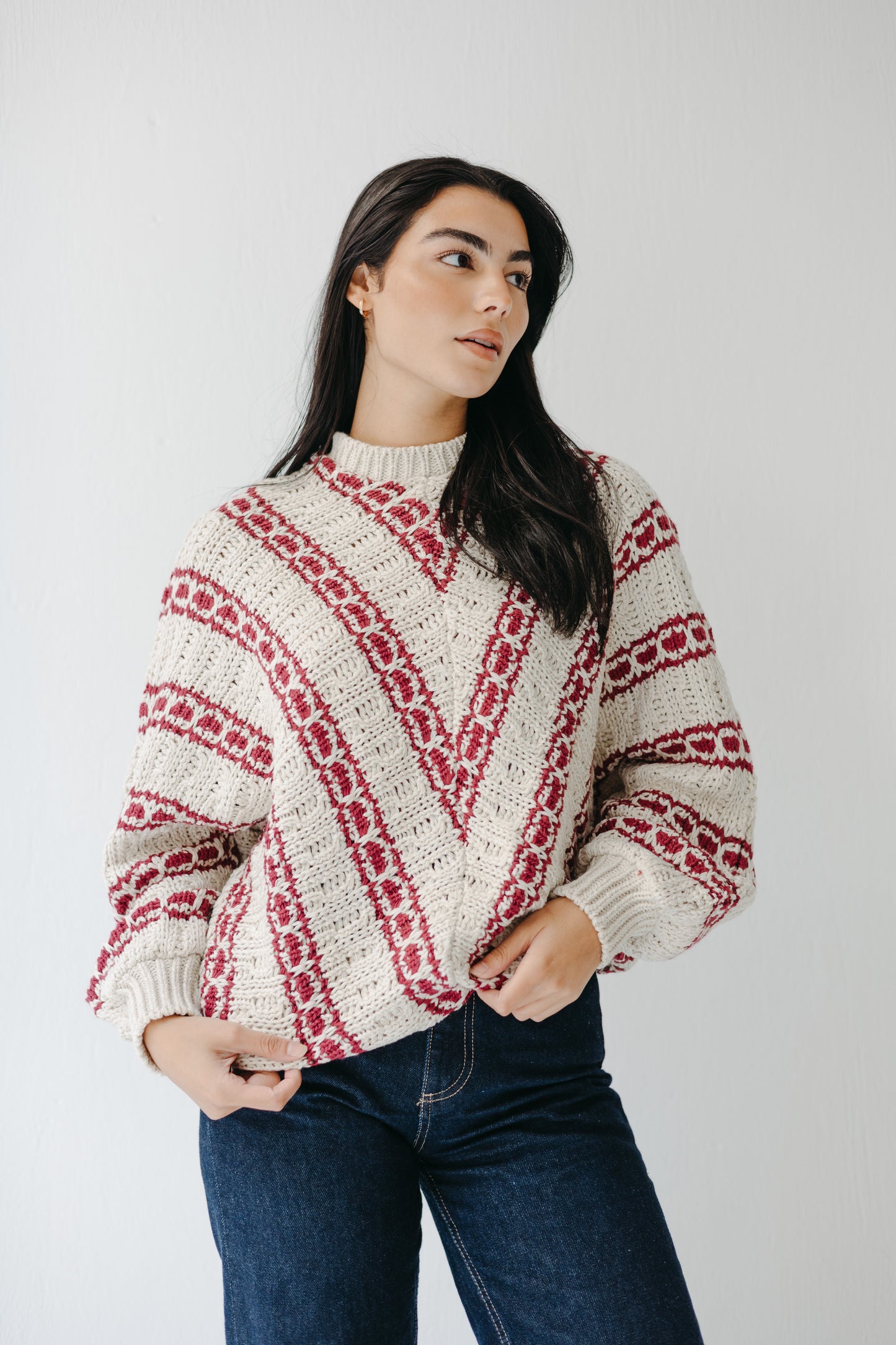 The Alpine Knit in Berry