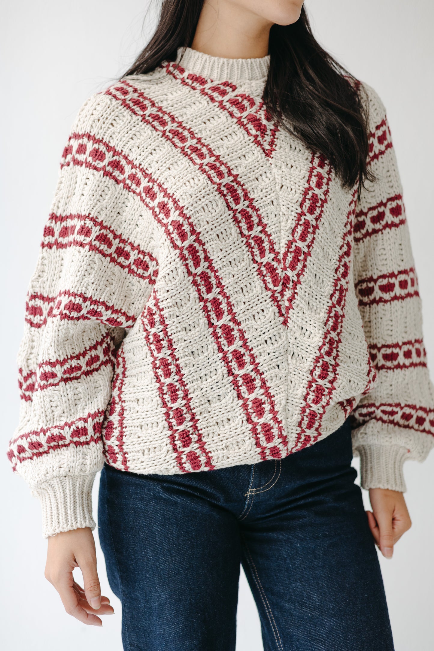 The Alpine Knit in Berry