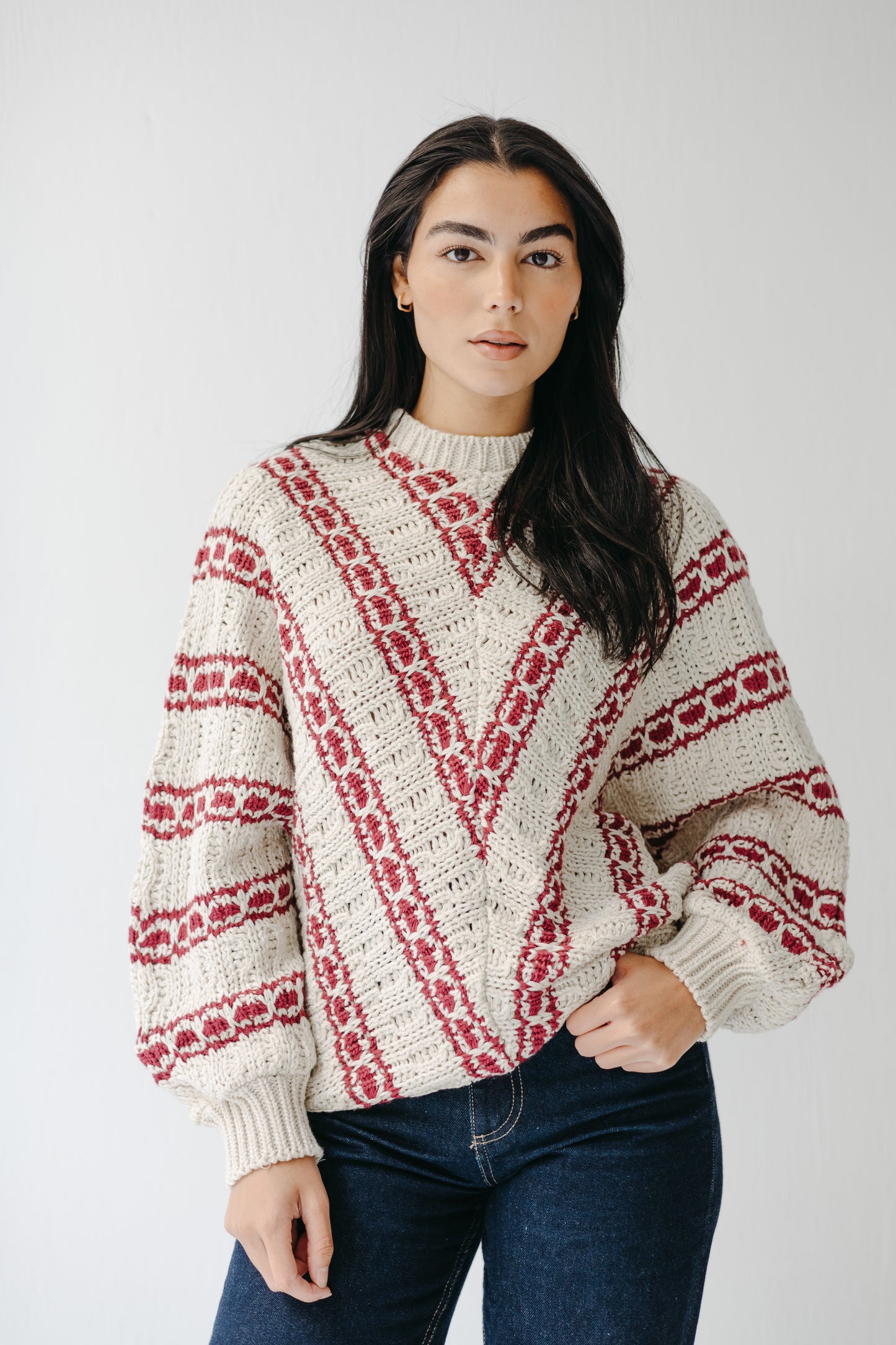 The Alpine Knit in Berry