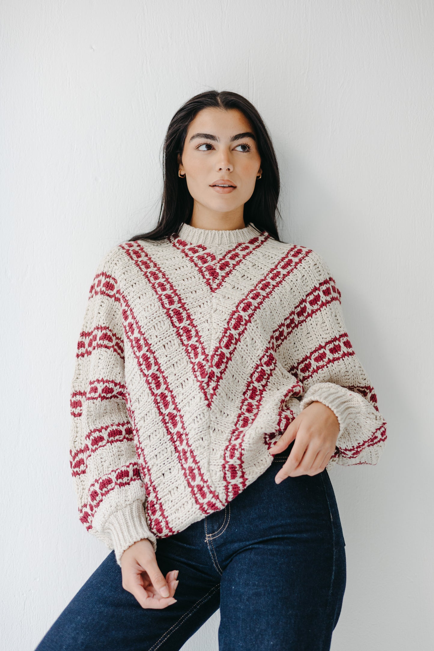 The Alpine Knit in Berry