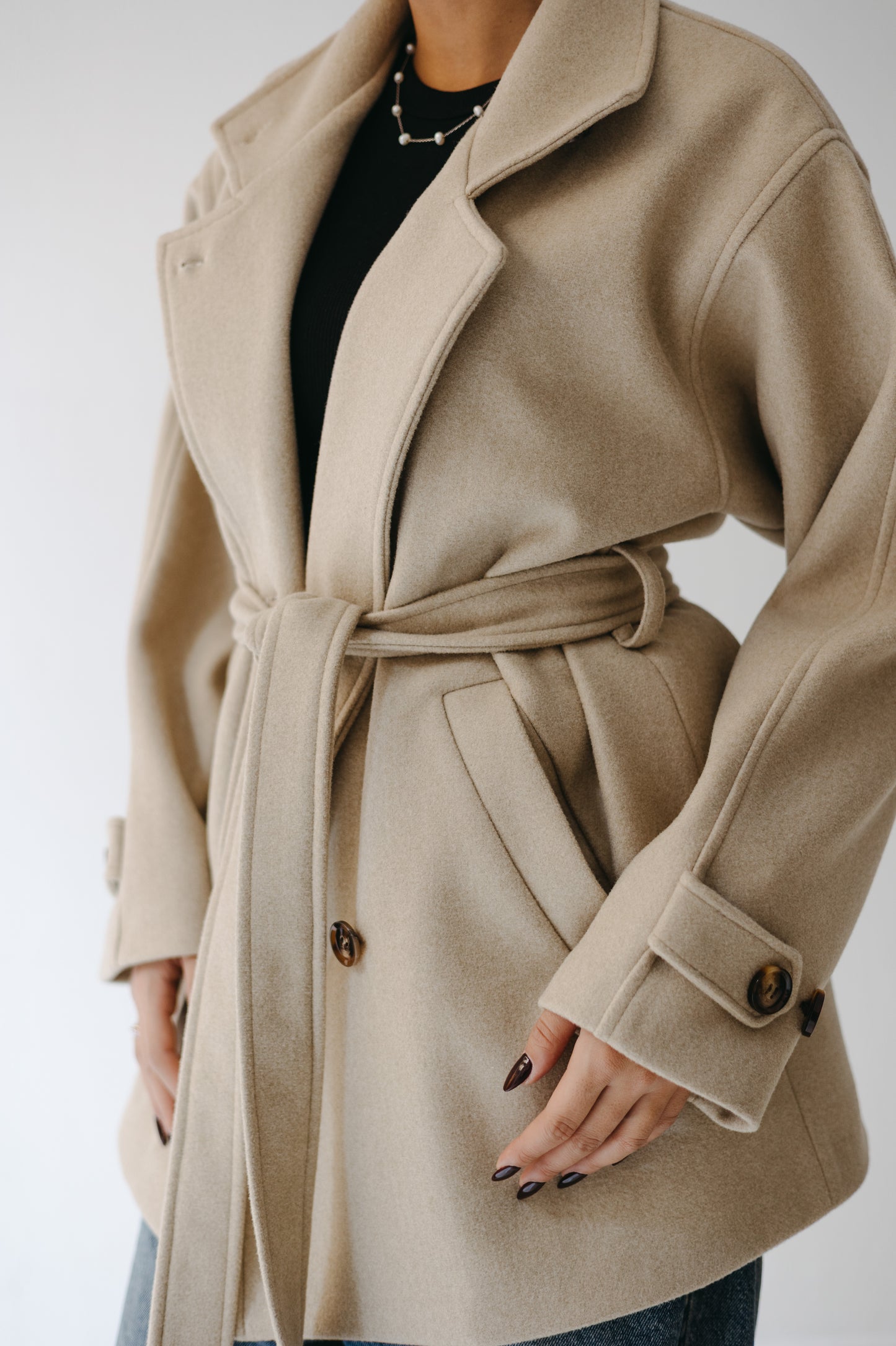 The Loft Jacket in Ecru