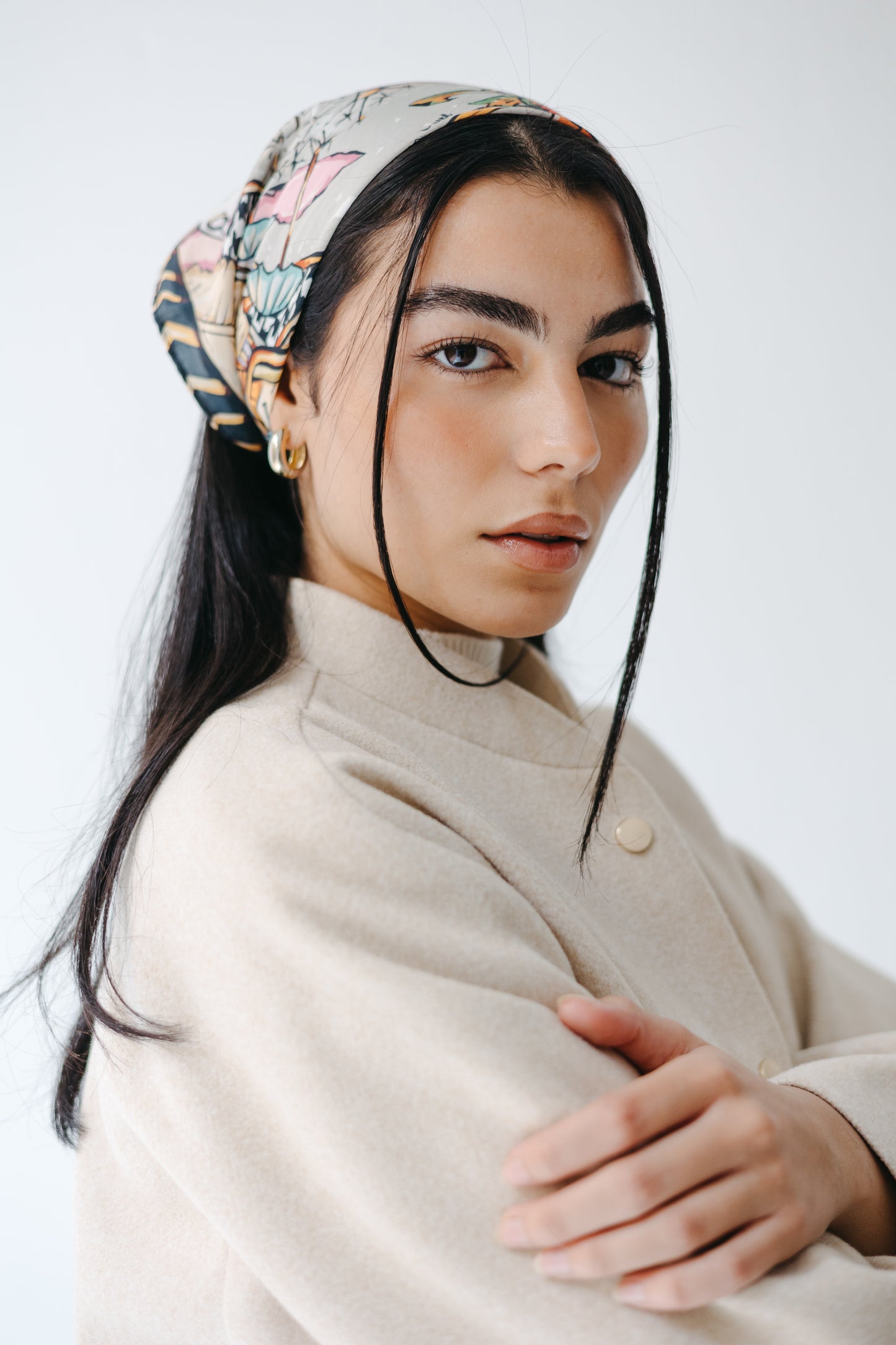 The Odette Jacket in Cream