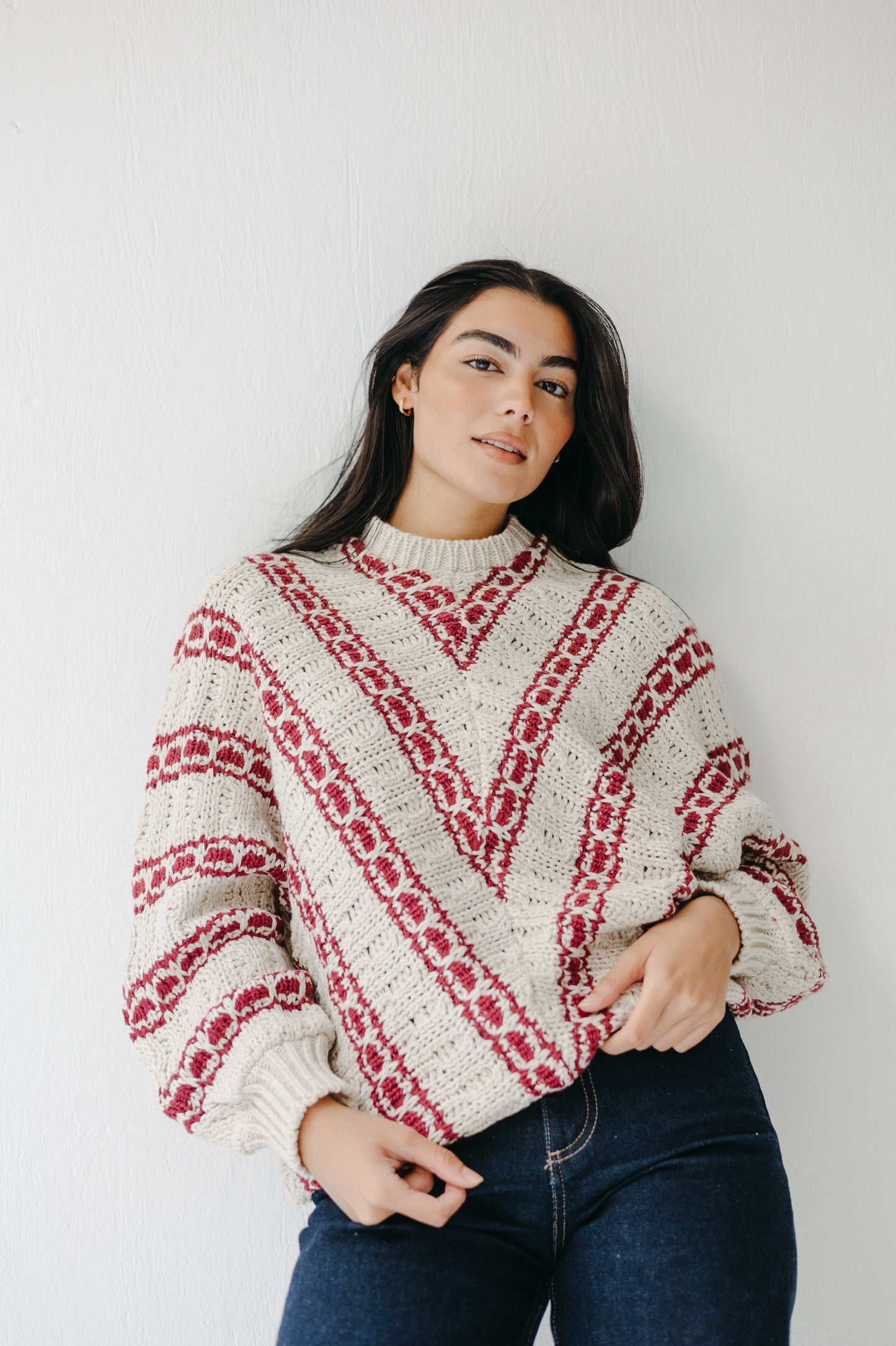 The Alpine Knit in Berry