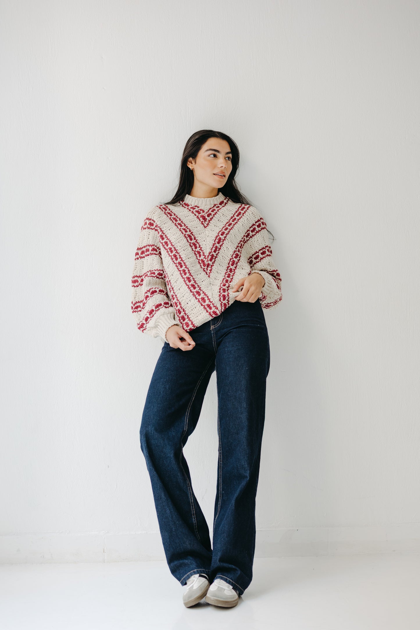 The Alpine Knit in Berry