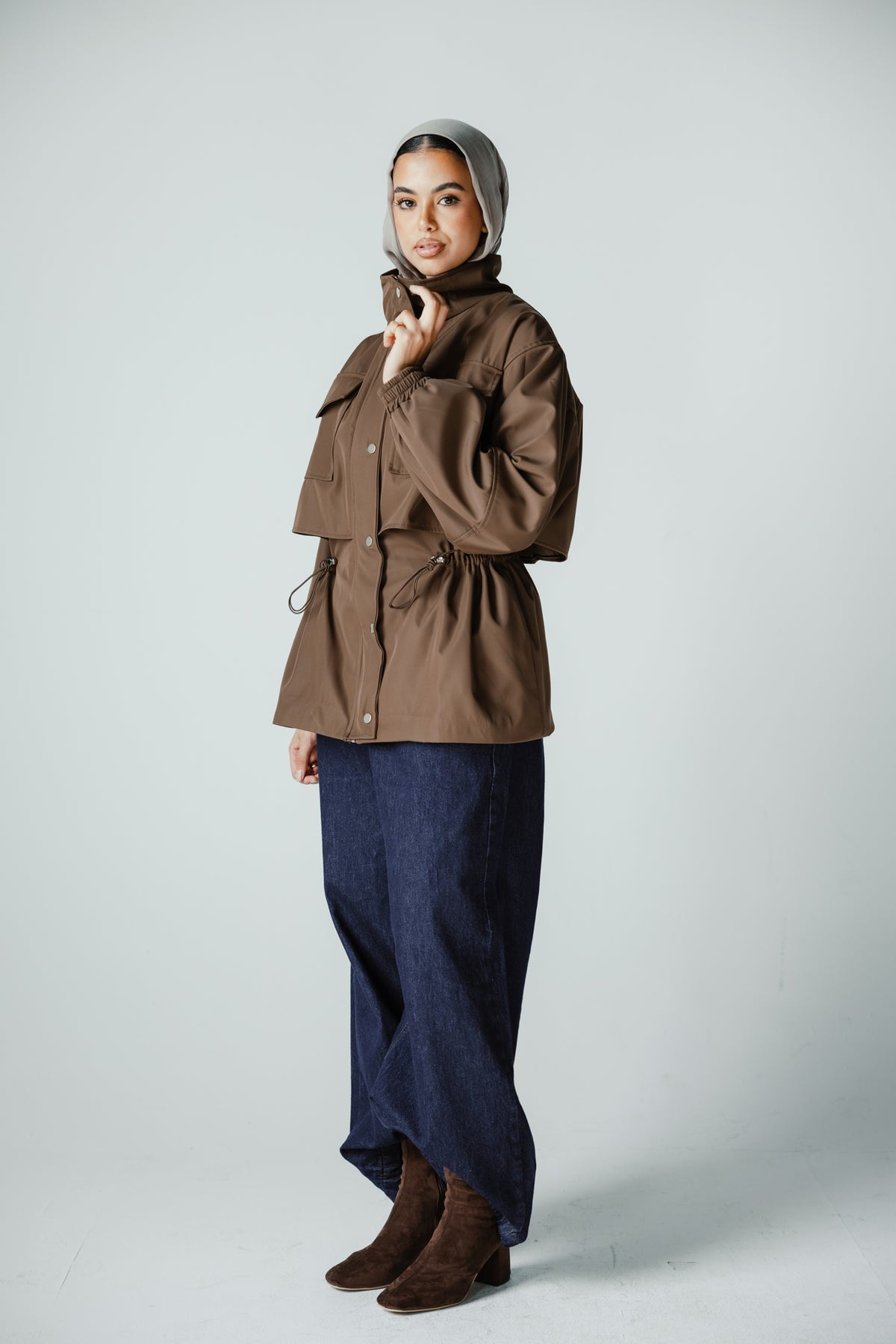 The Field Jacket in Cocoa