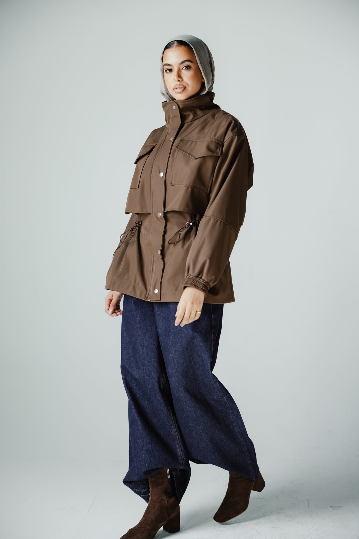 The Field Jacket in Cocoa