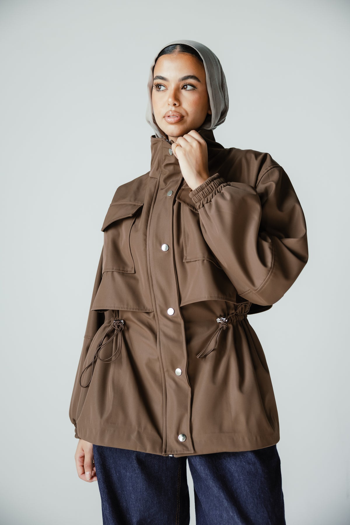 The Field Jacket in Cocoa