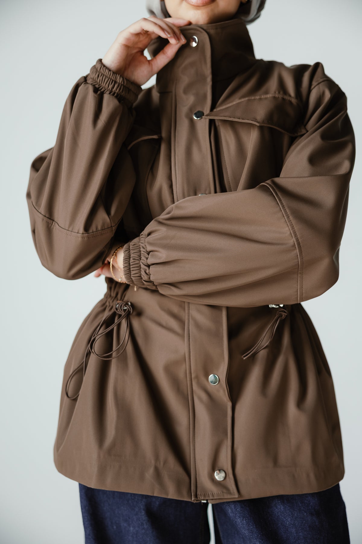 The Field Jacket in Cocoa