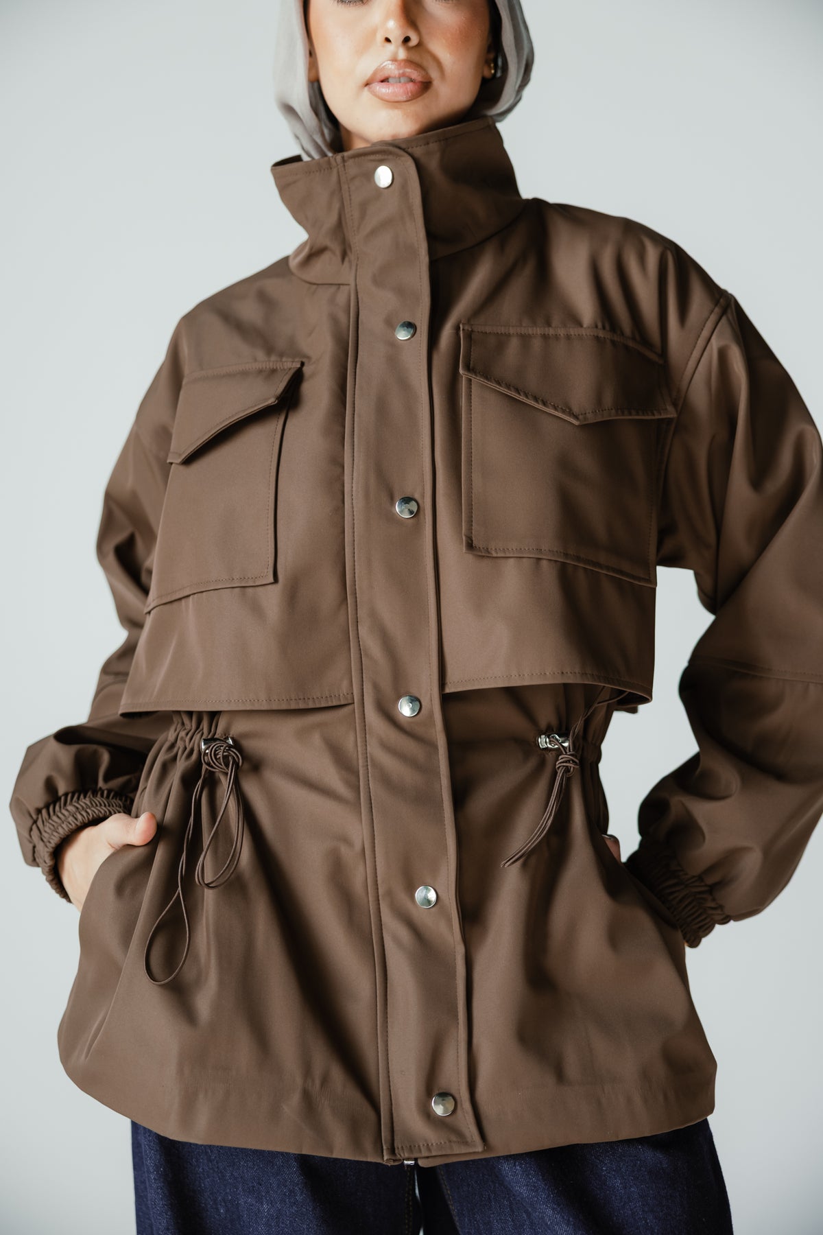 The Field Jacket in Cocoa