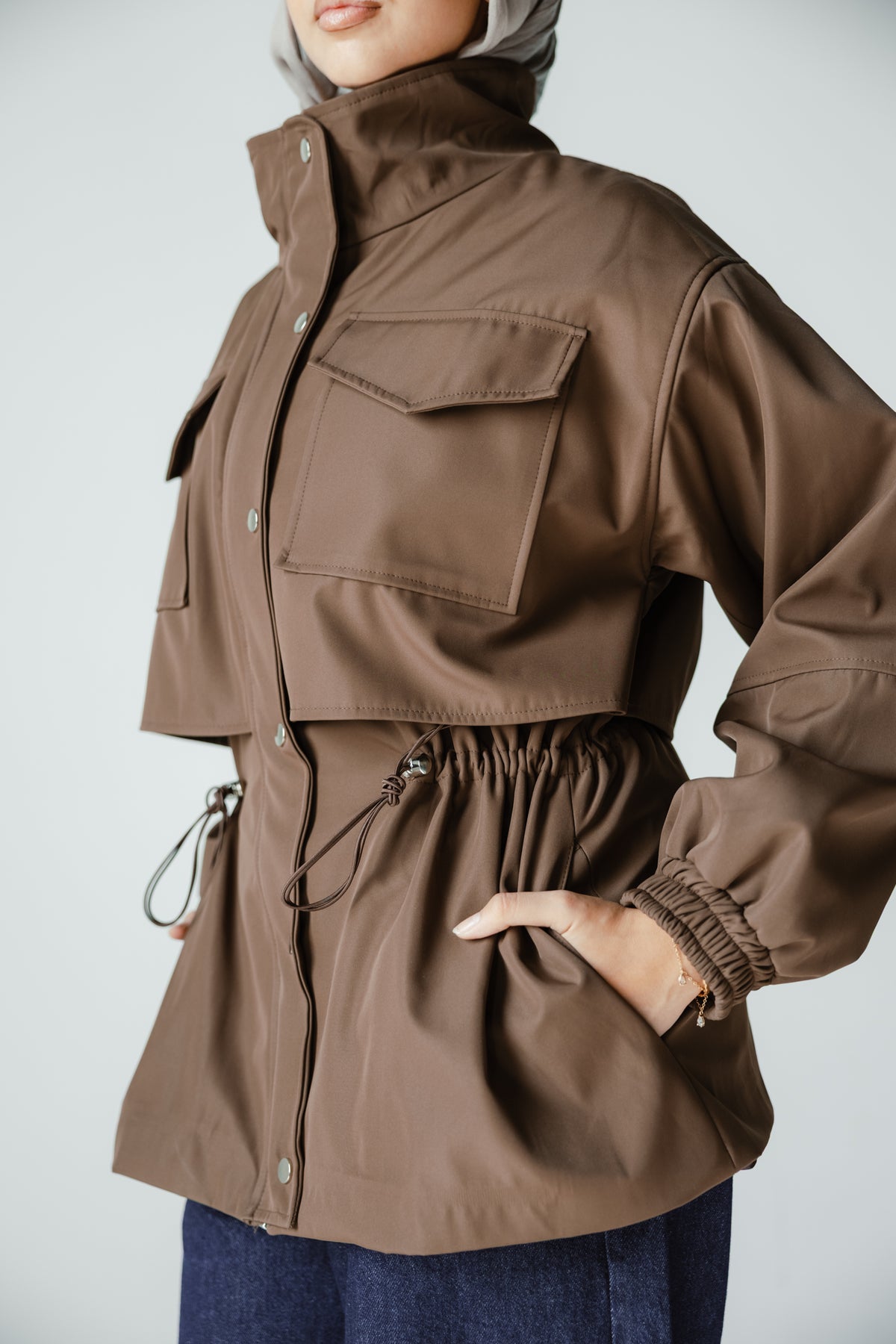 The Field Jacket in Cocoa
