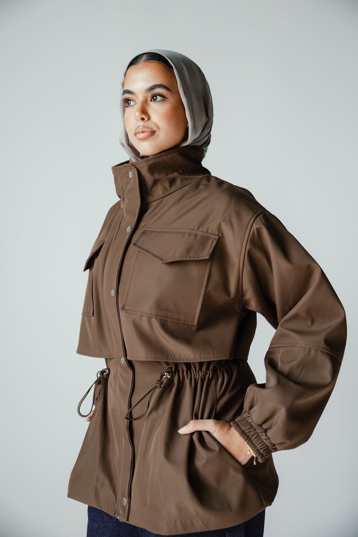 The Field Jacket in Cocoa