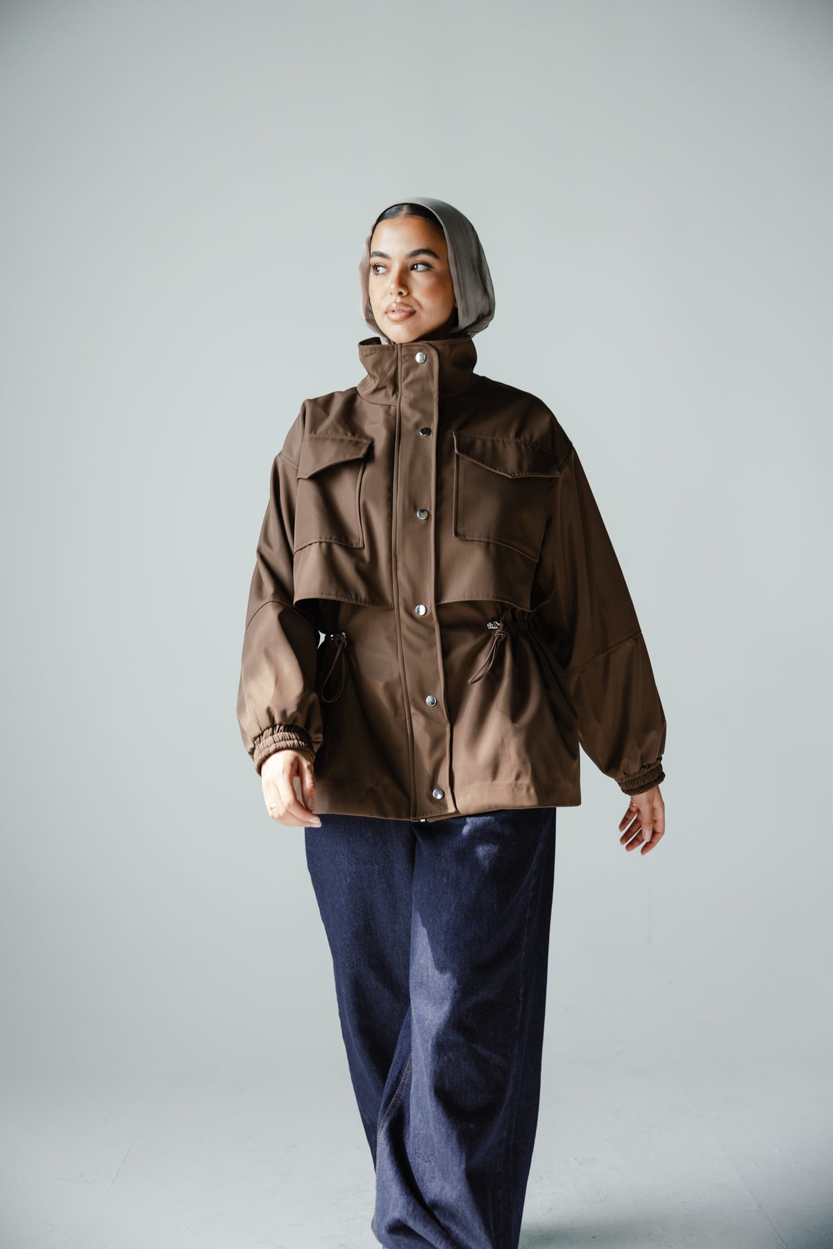 The Field Jacket in Cocoa