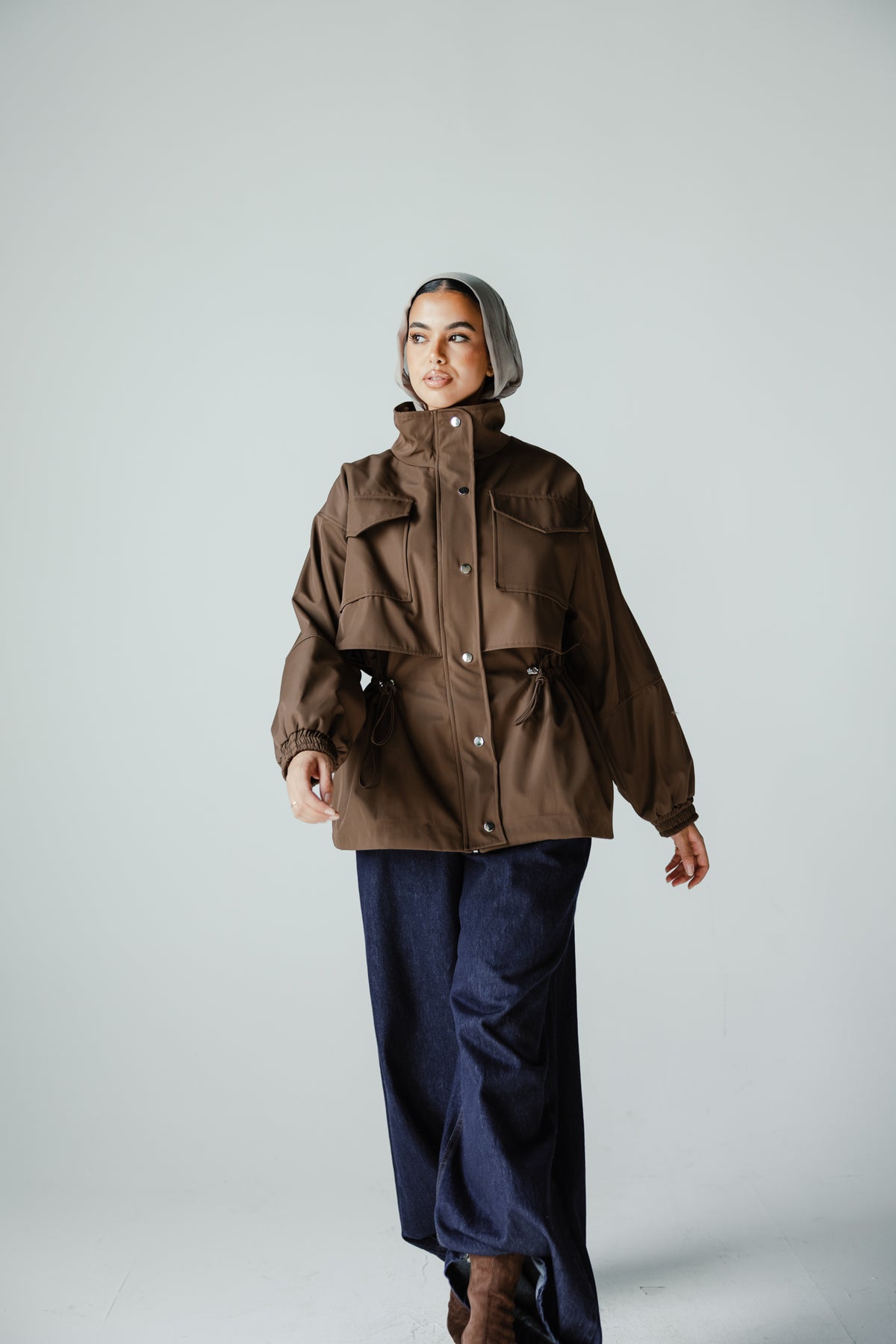 The Field Jacket in Cocoa