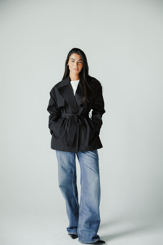 Fall Ritual Trench in Black