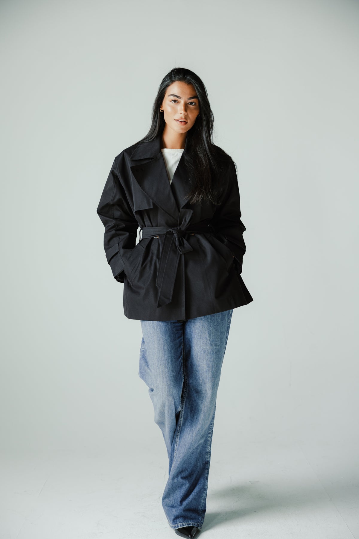 Fall Ritual Trench in Black