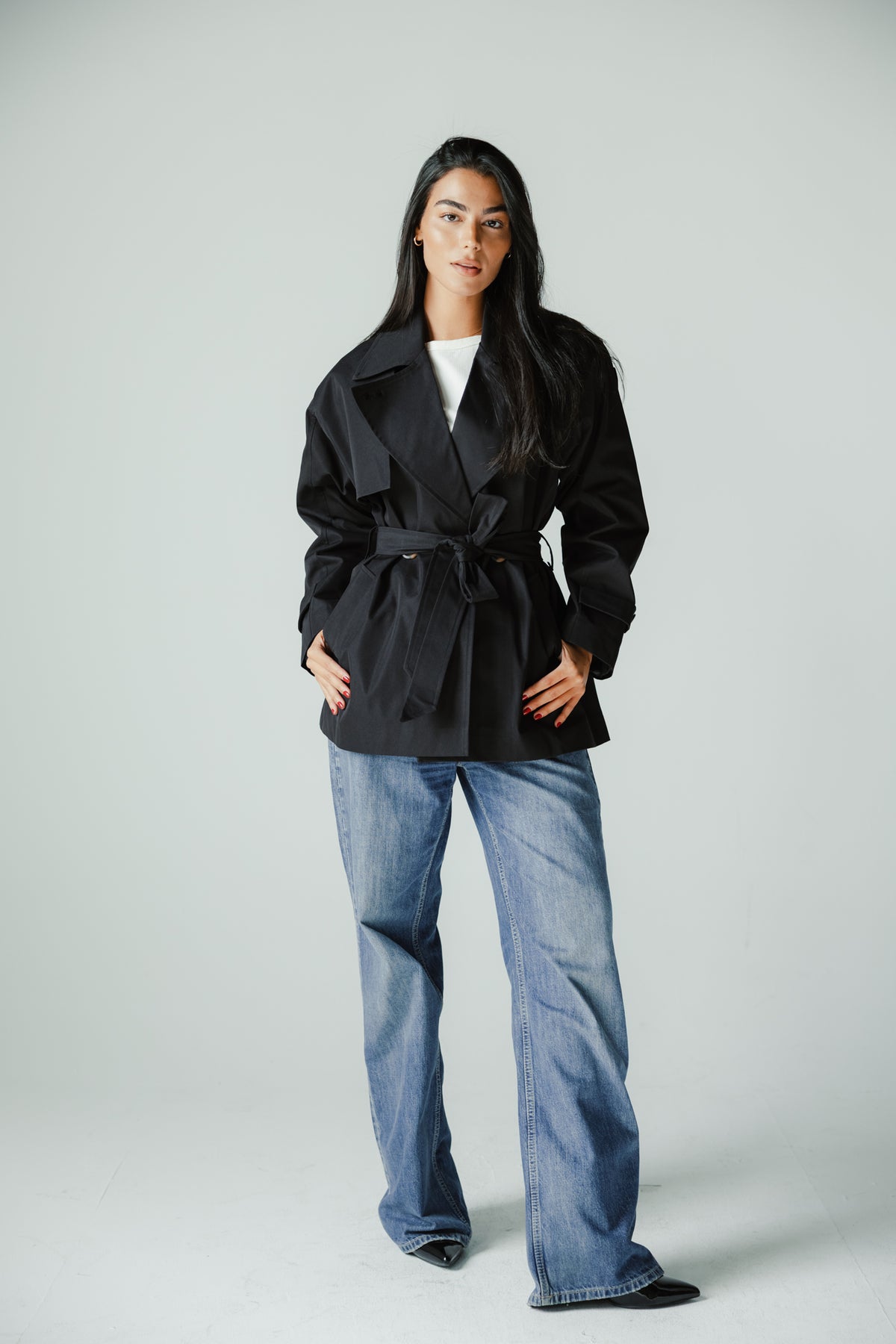 Fall Ritual Trench in Black